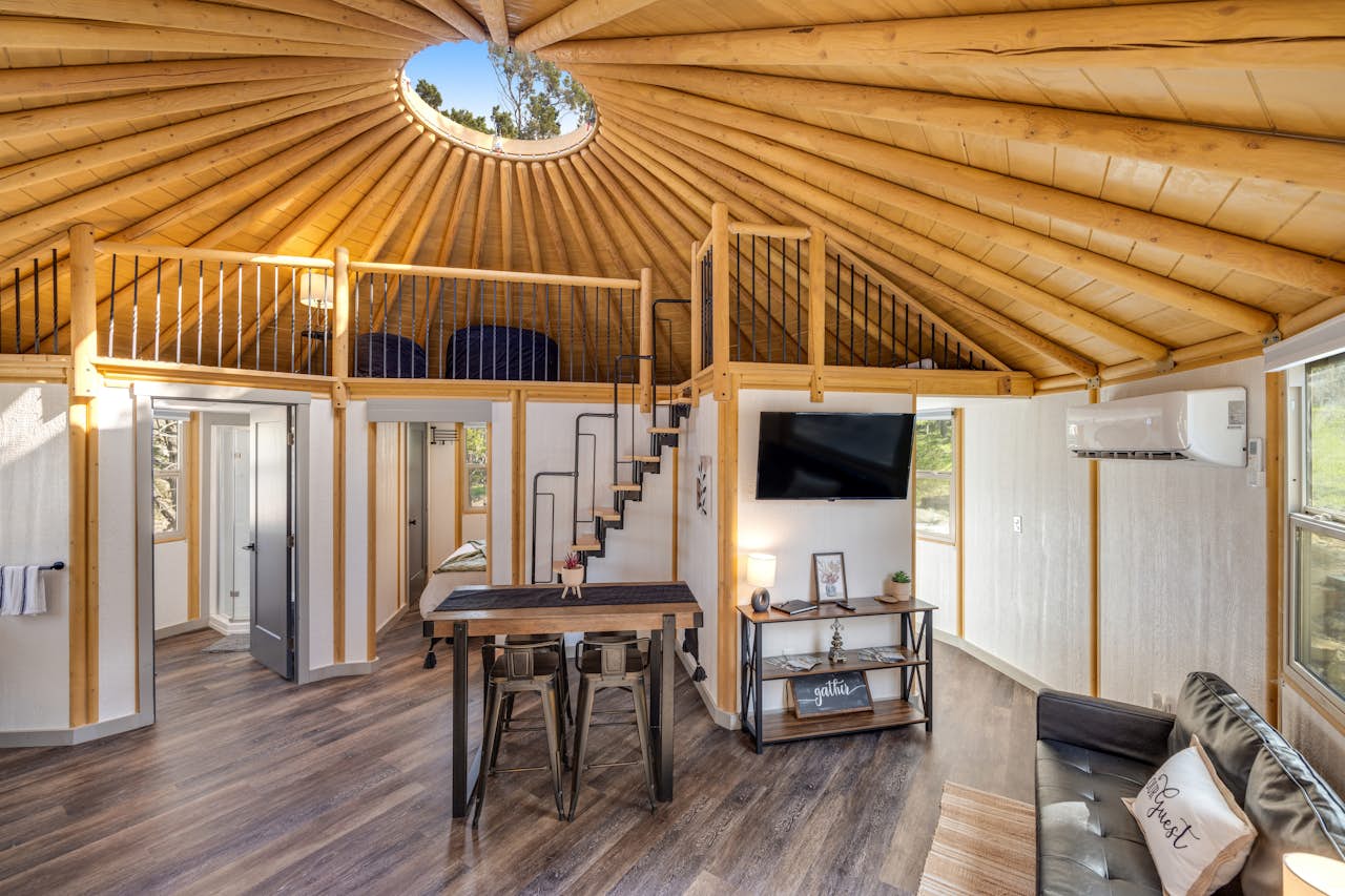 Beaumont Freedom Yurt Cabins 2 BD Canyon Lake, TX Vacation Rental