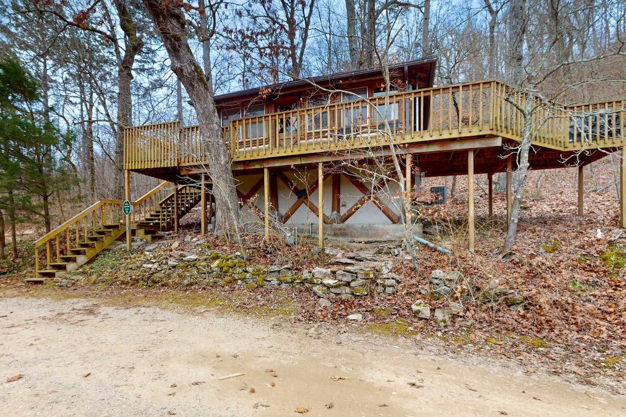 Lake Lucerne Treehouse Cabin 01 1 BD Eureka Springs, AR Vacation Rental Vacasa