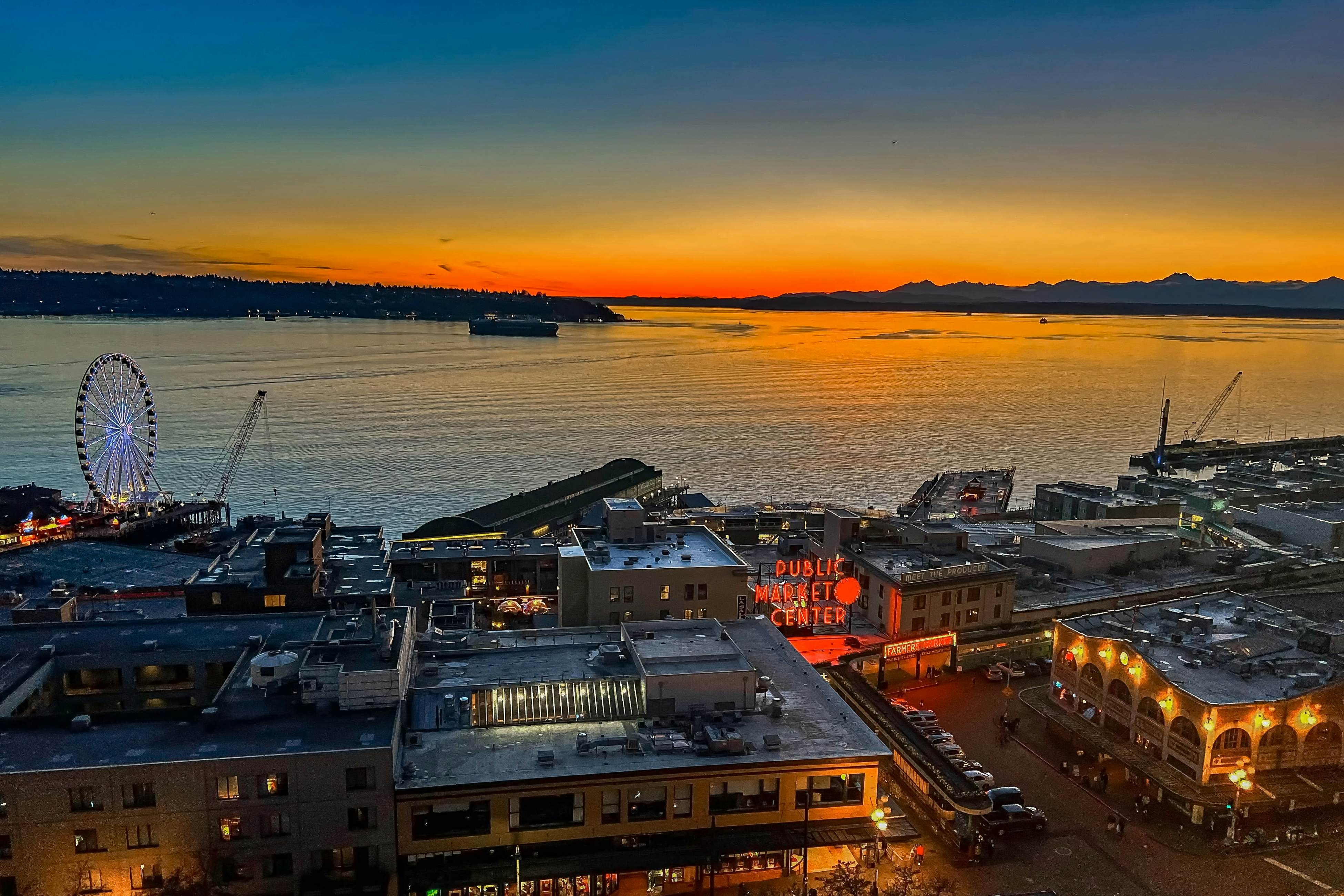 Pike Place Olympic View