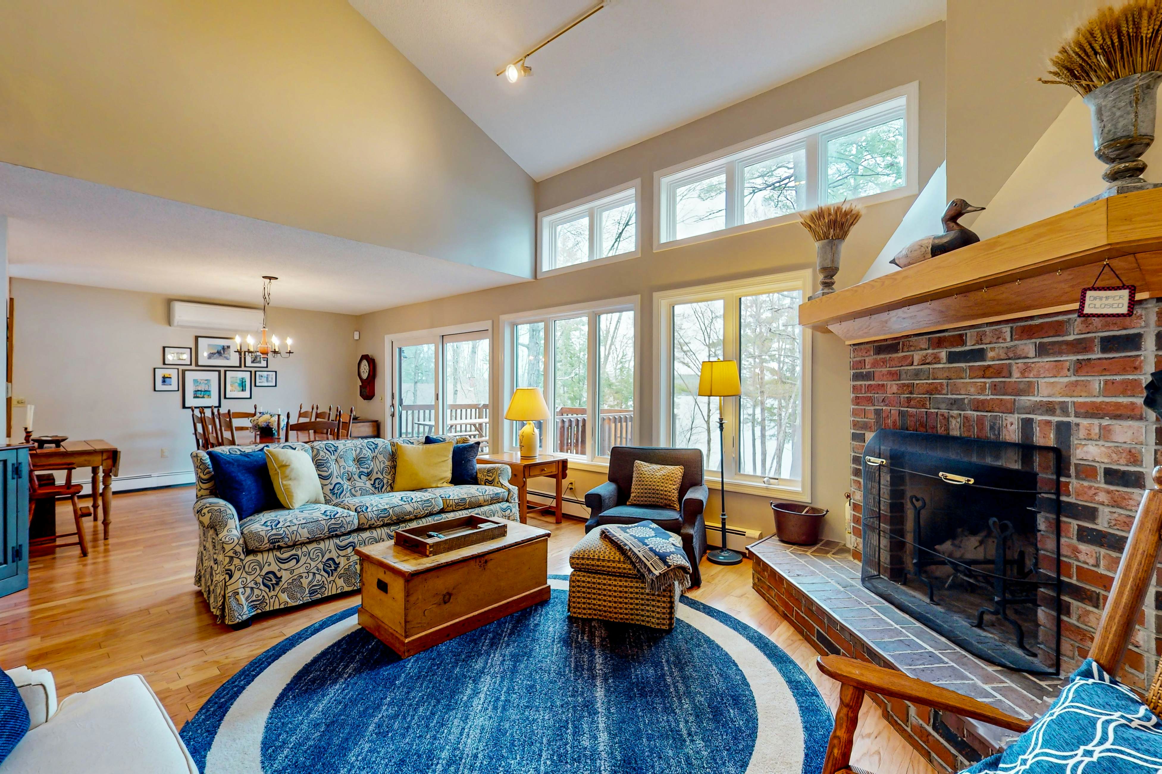 Lake View by the Mountain