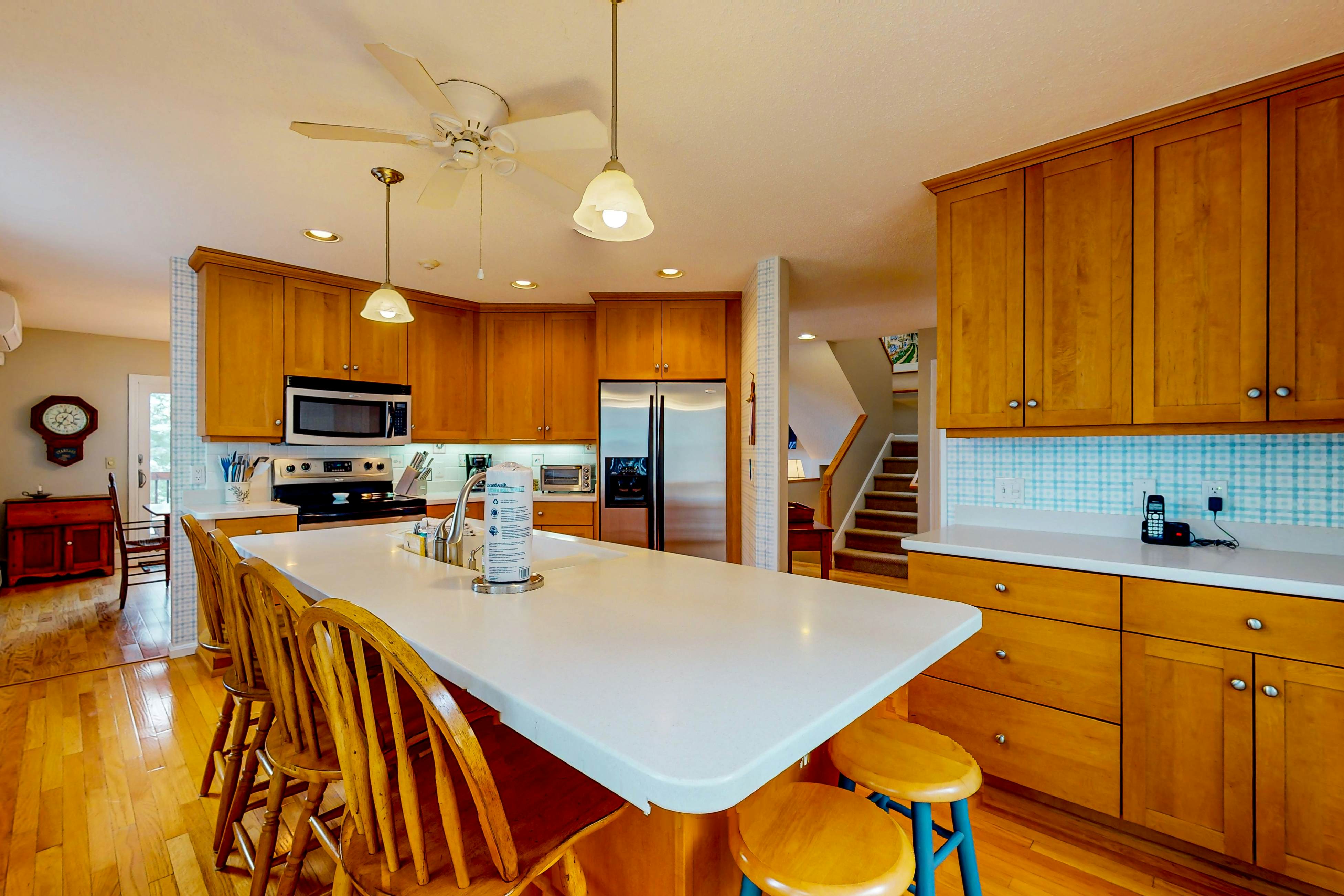 Lake View by the Mountain