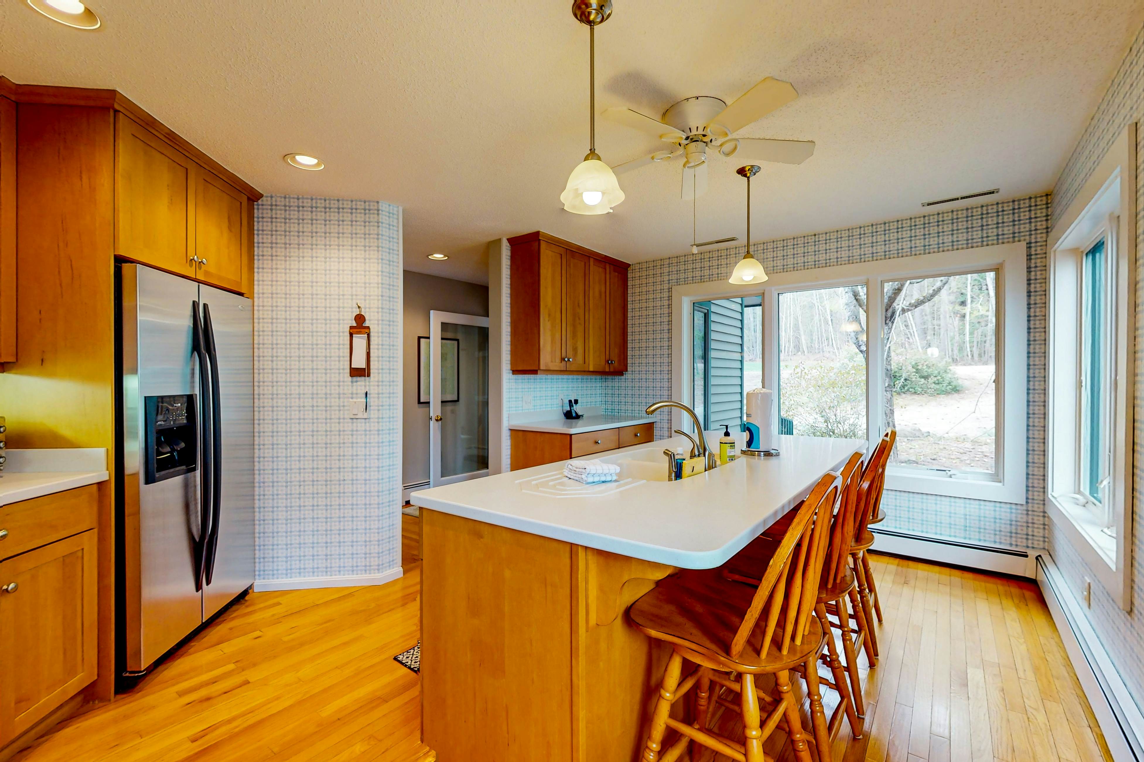 Lake View by the Mountain