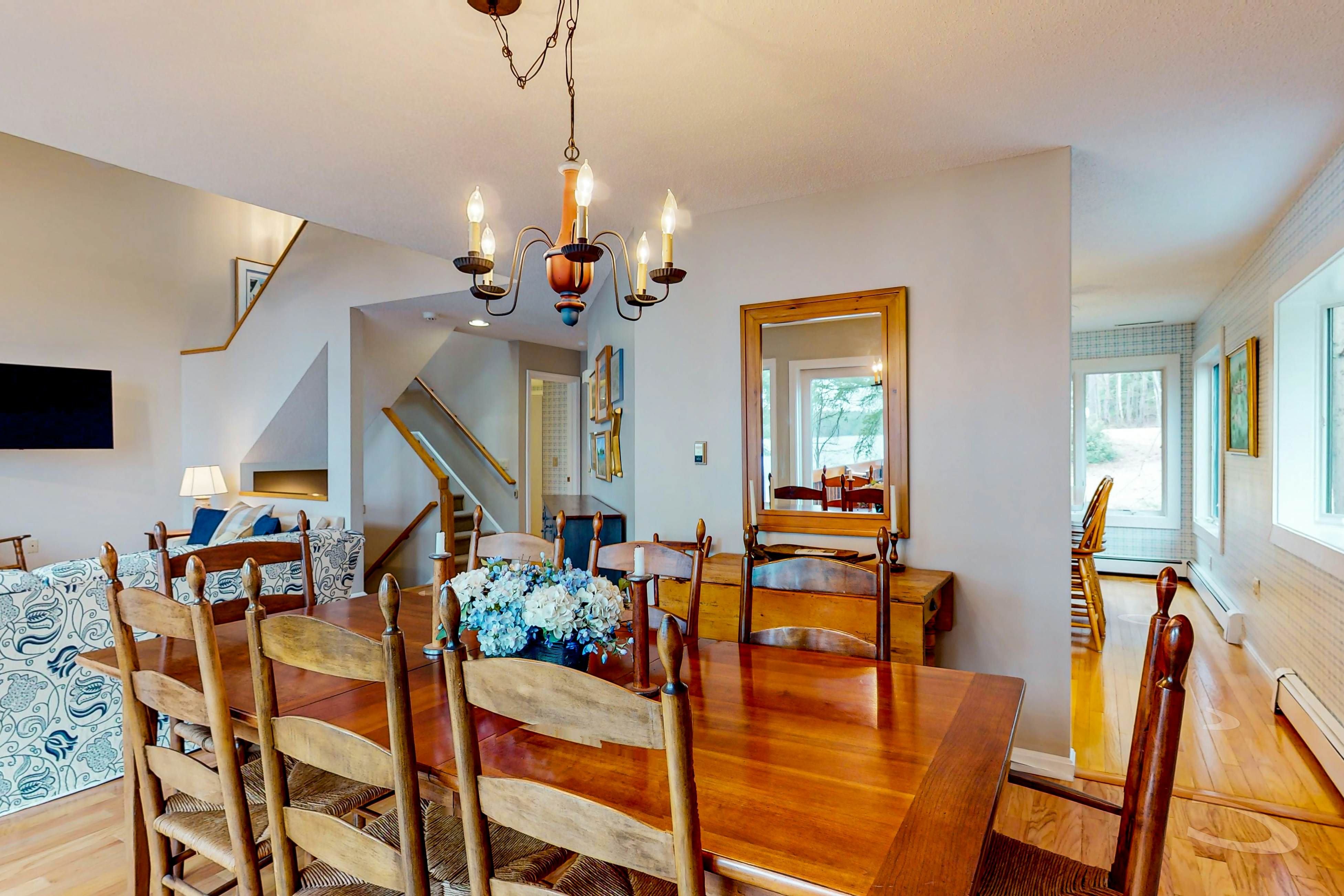 Lake View by the Mountain