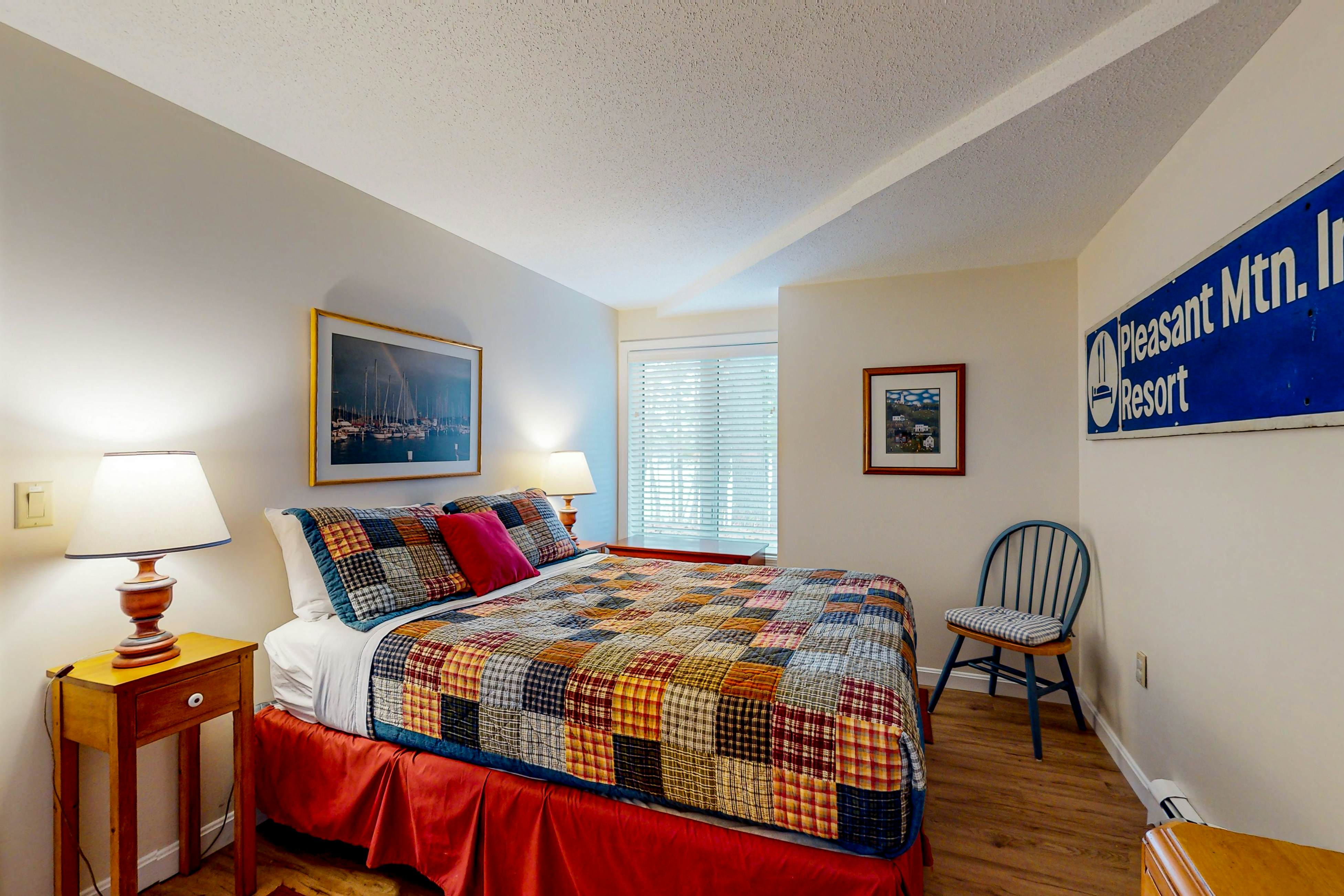 Lake View by the Mountain