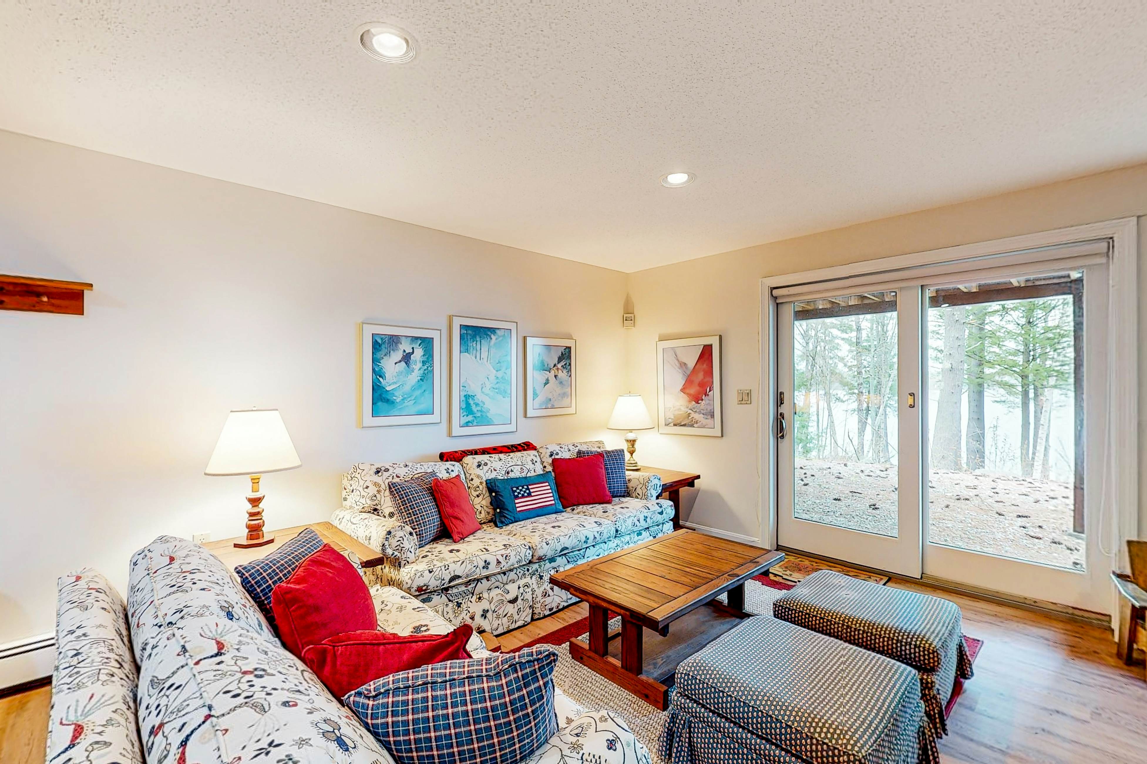 Lake View by the Mountain