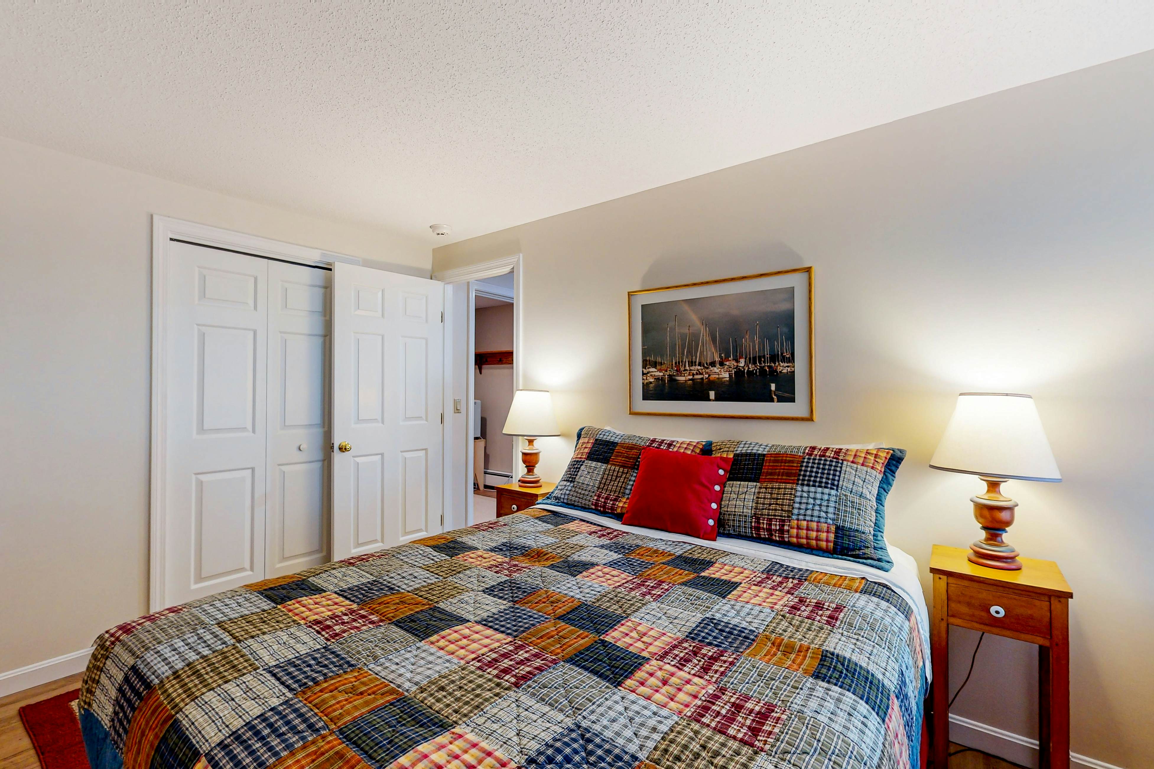 Lake View by the Mountain