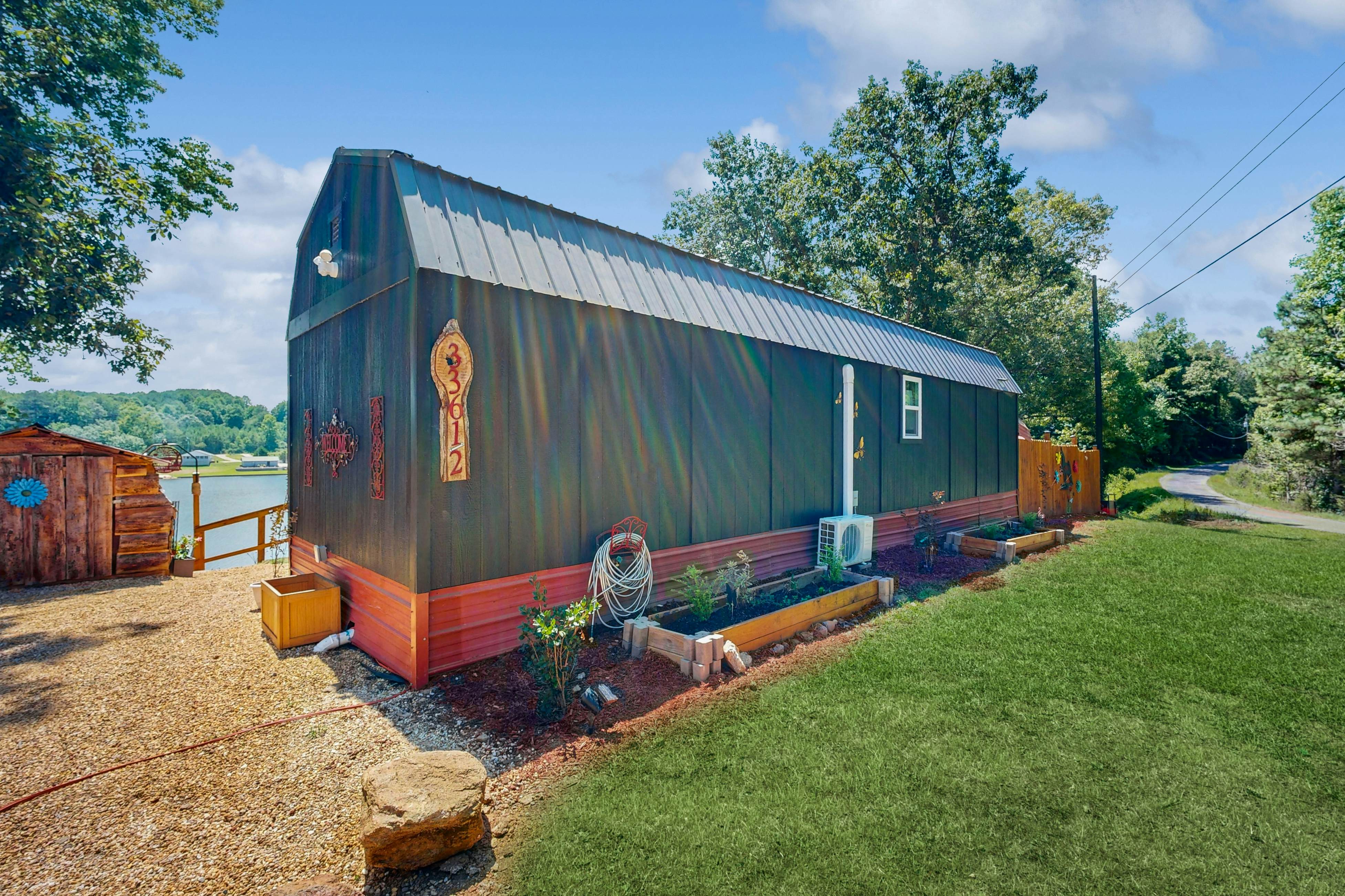 Crescent Moon Tiny Lake House