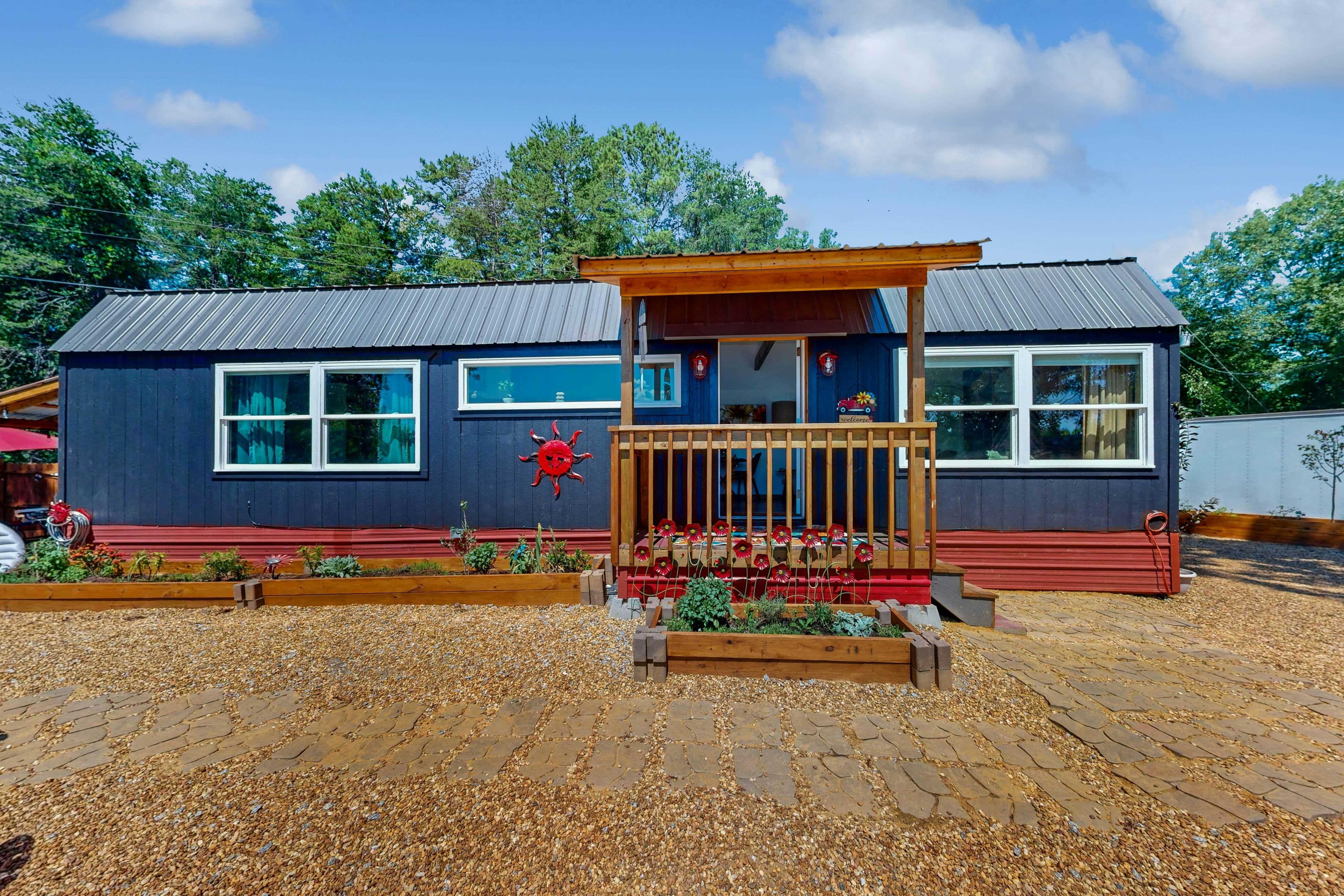 Crescent Moon Tiny Lake House