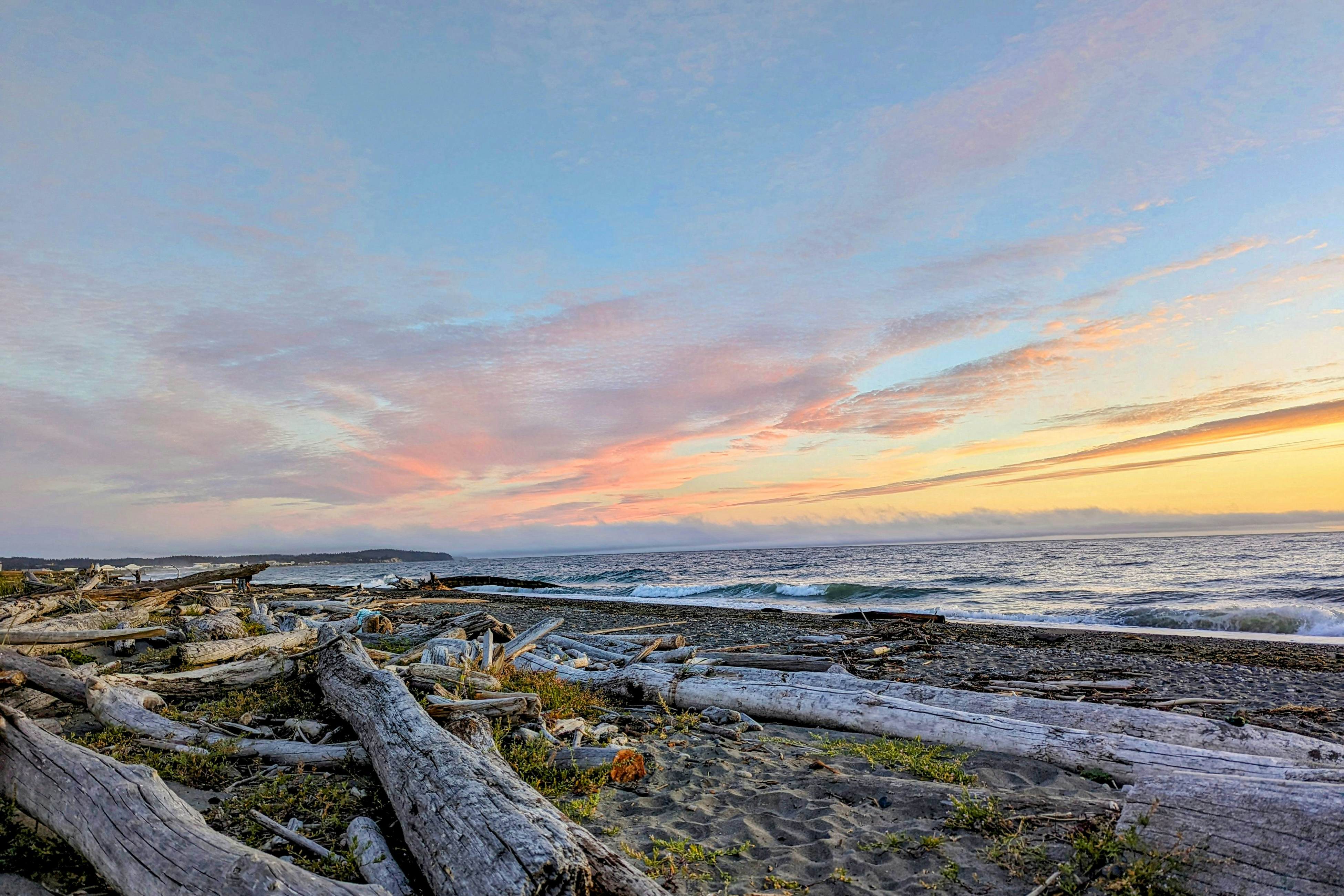 Beachfront Sunset Cabin