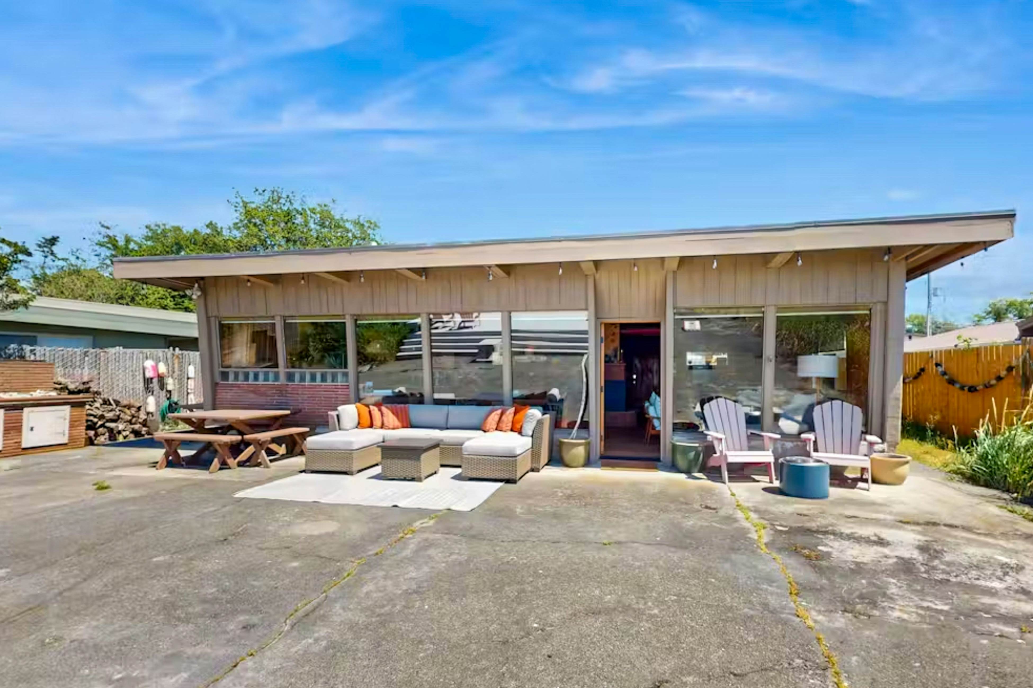 Beachfront Sunset Cabin