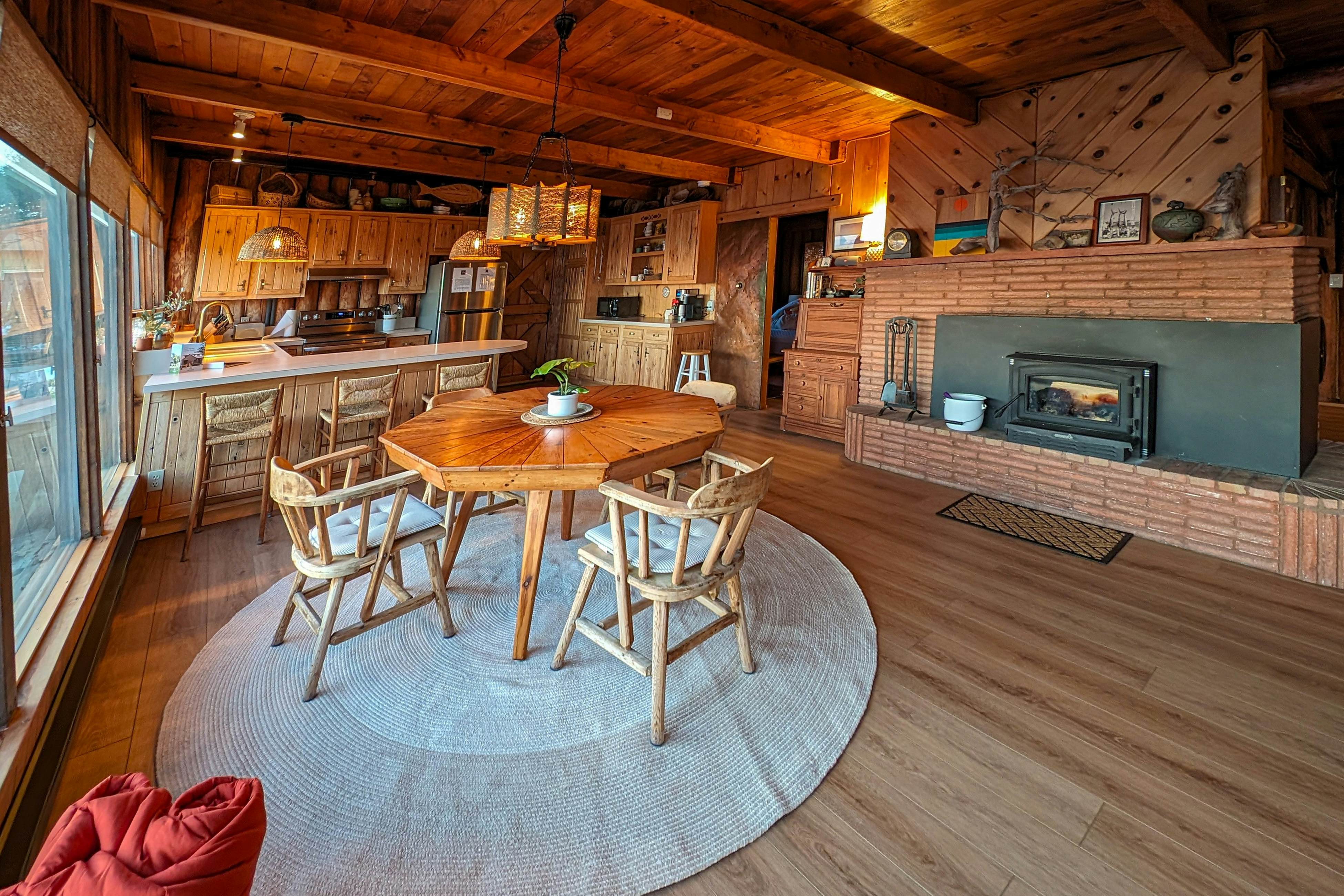 Beachfront Sunset Cabin