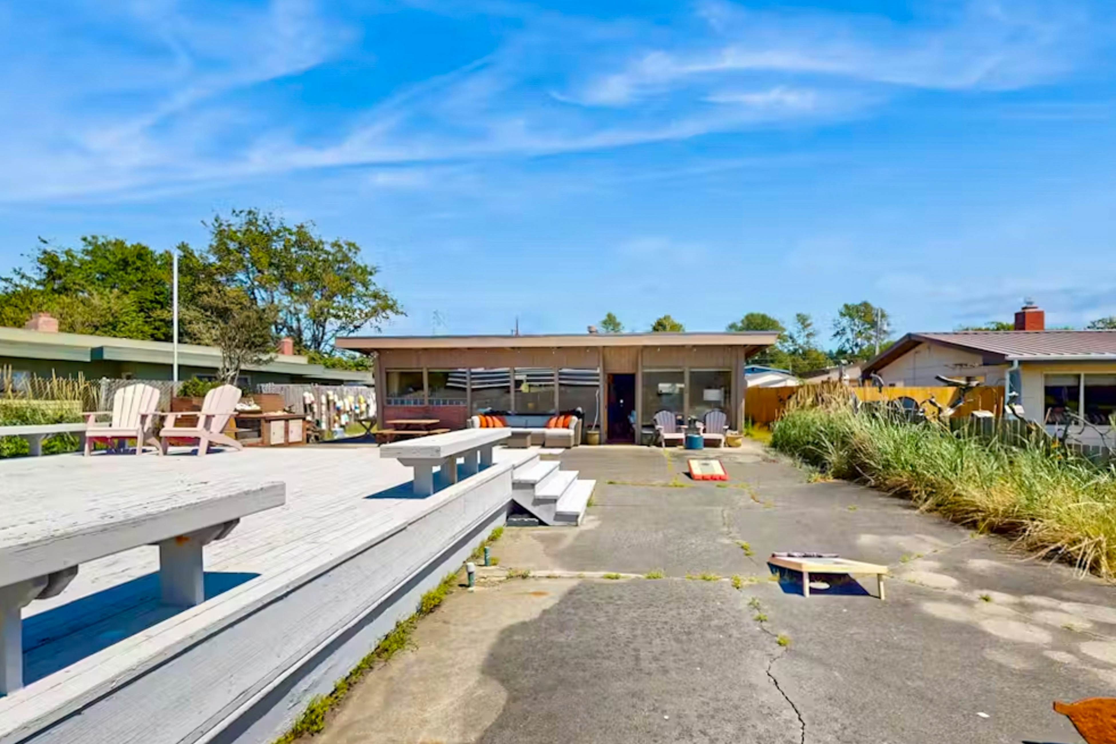 Beachfront Sunset Cabin