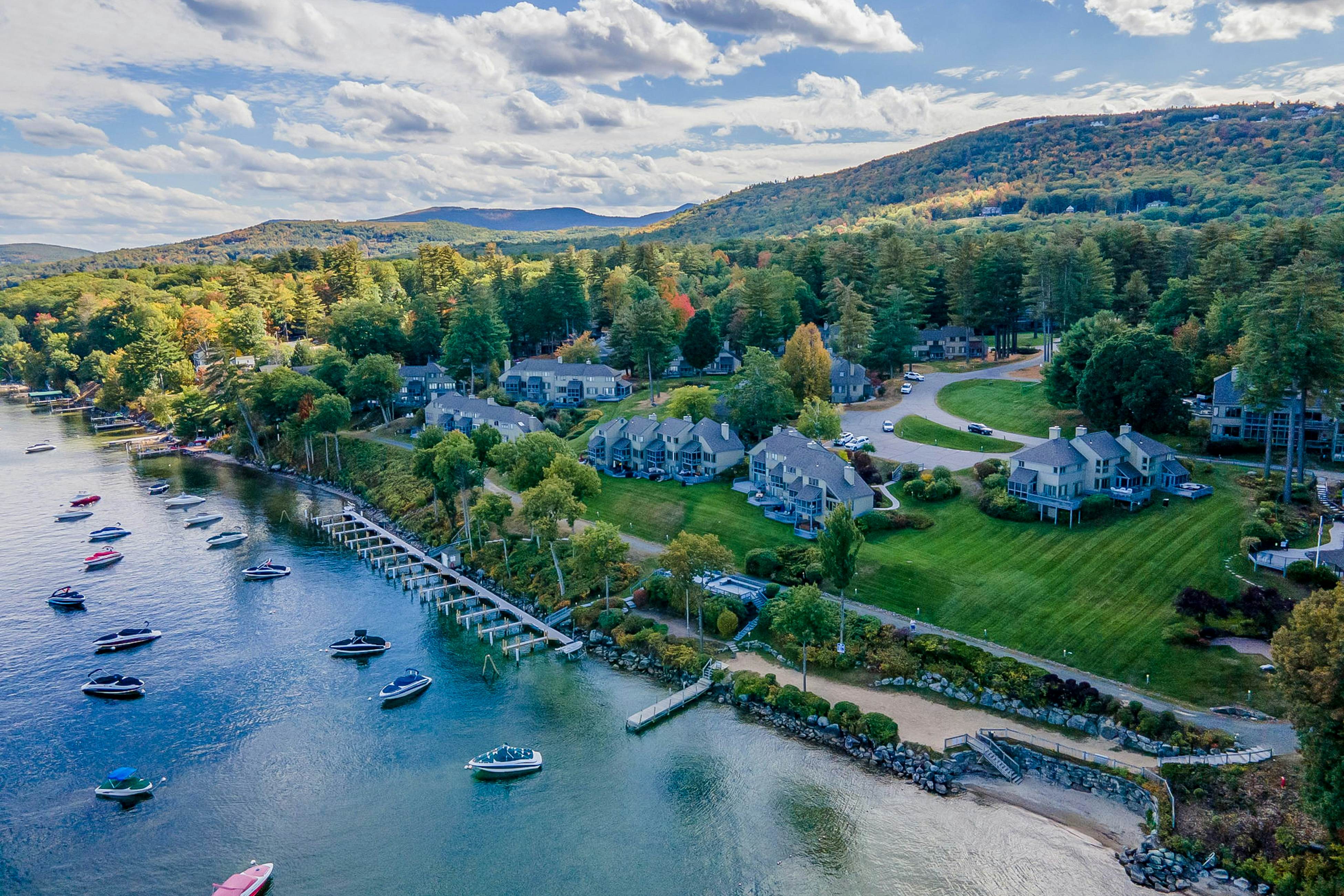 Samoset Lakefront Townhouse on Winnipesaukee