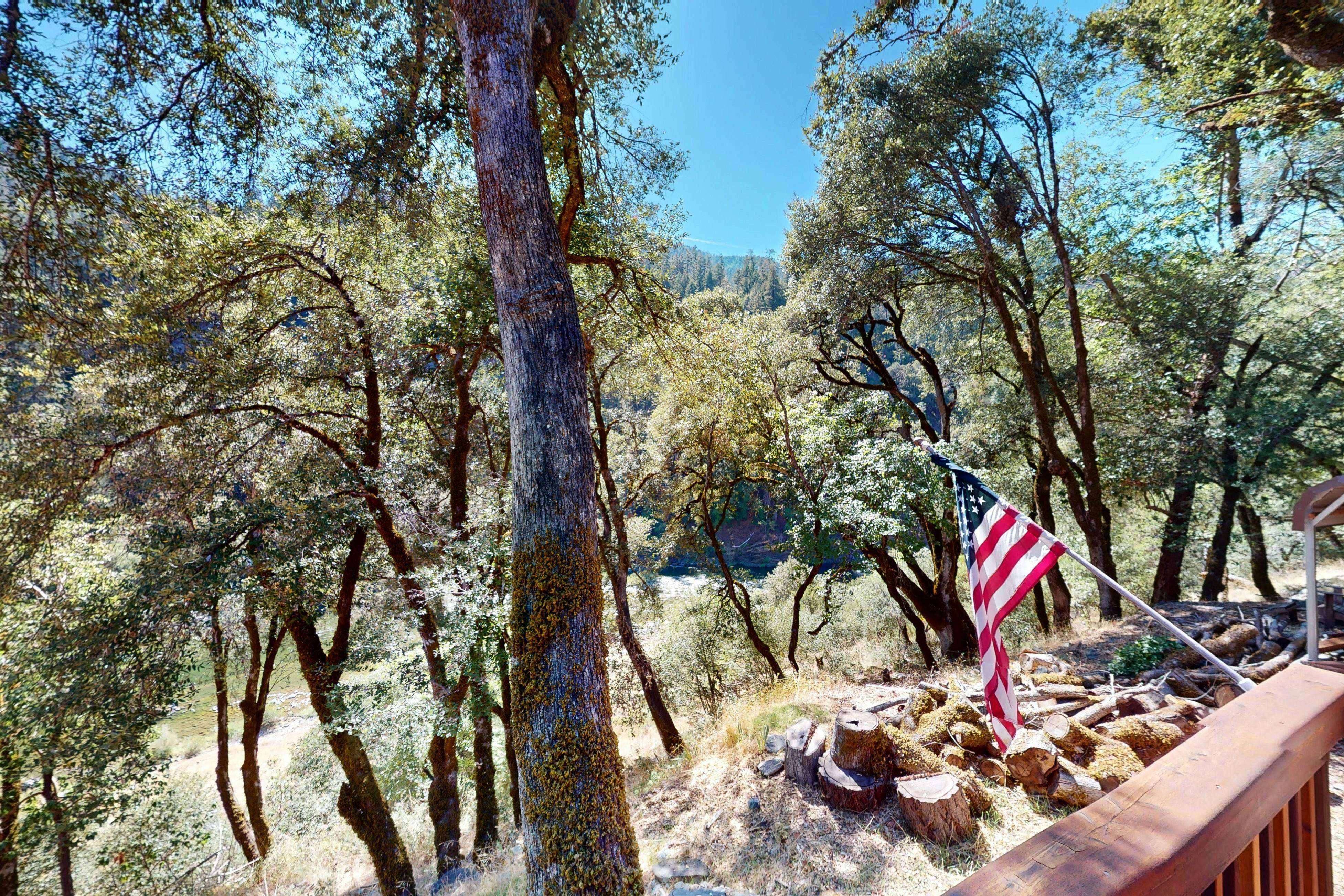 Log Cabin on the River 