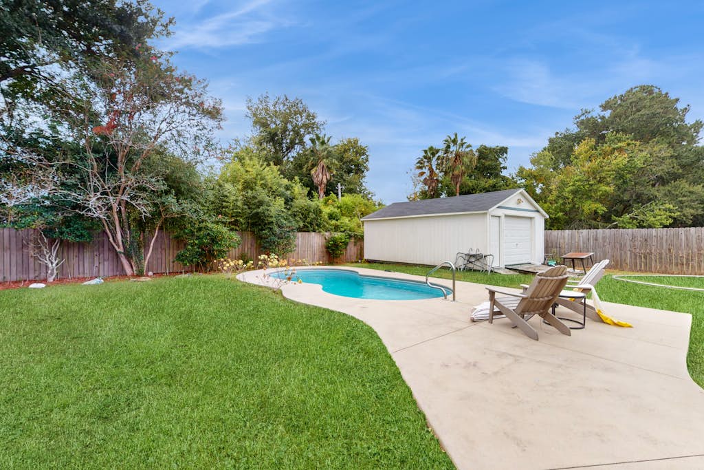 Home with private pool, fenced in yard and dog-friendly — Hilton Head, SC — vacation rental