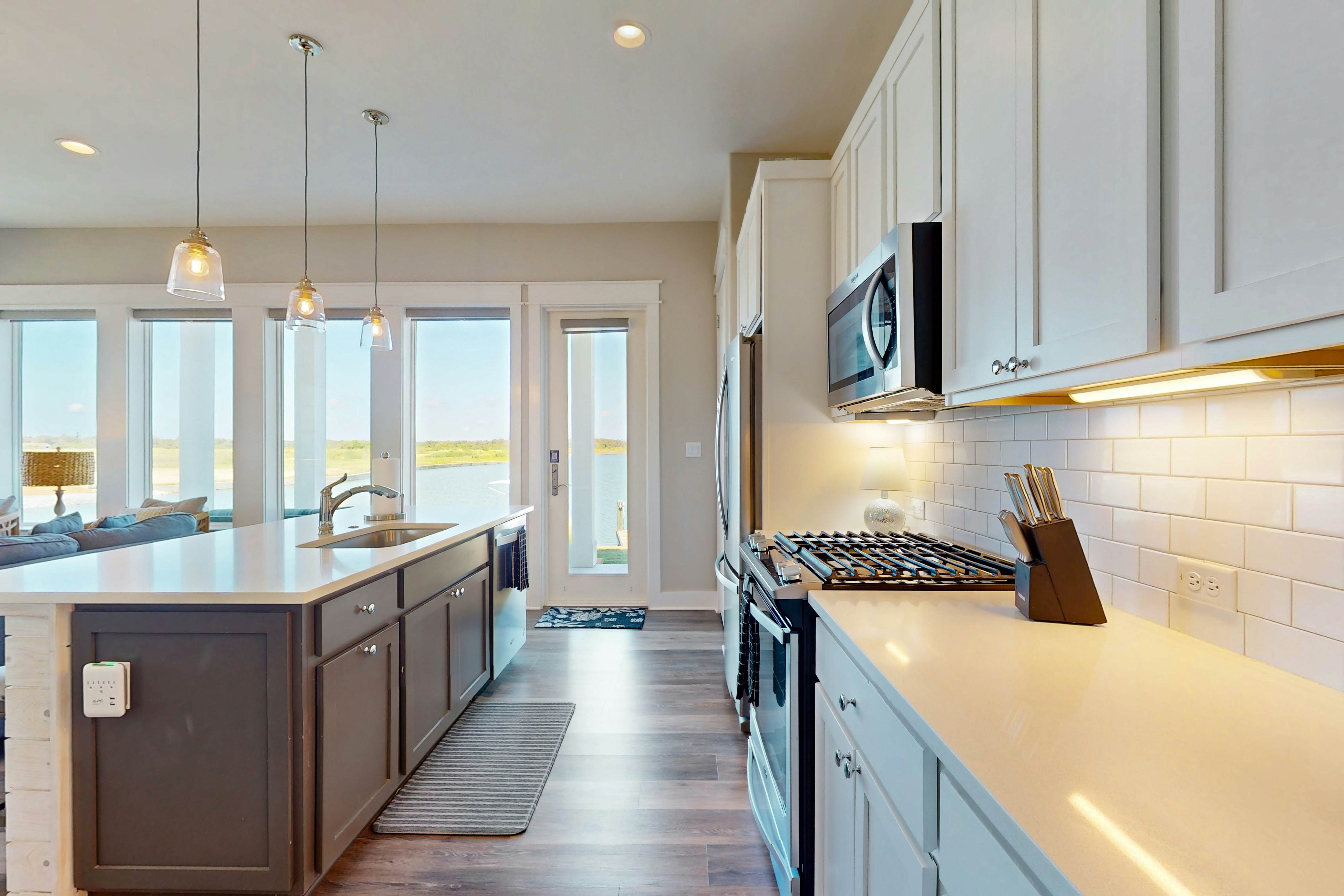 Waterfront Villa on St Charles Bay