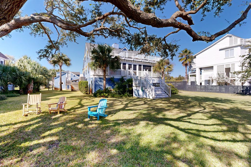 Charming 2,704 Square Foot Beach Home with Balconies & Lush Yard — Sullivan's Island, SC — vacation rental