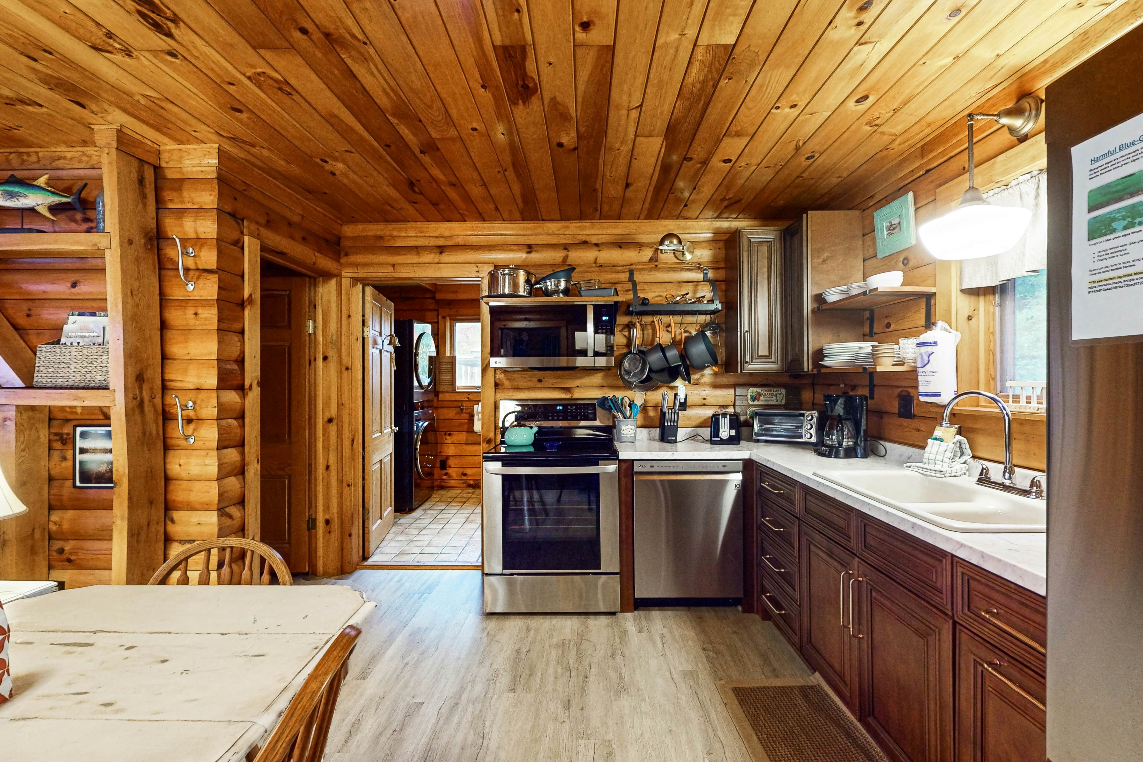 Seneca Lake Log Cabin