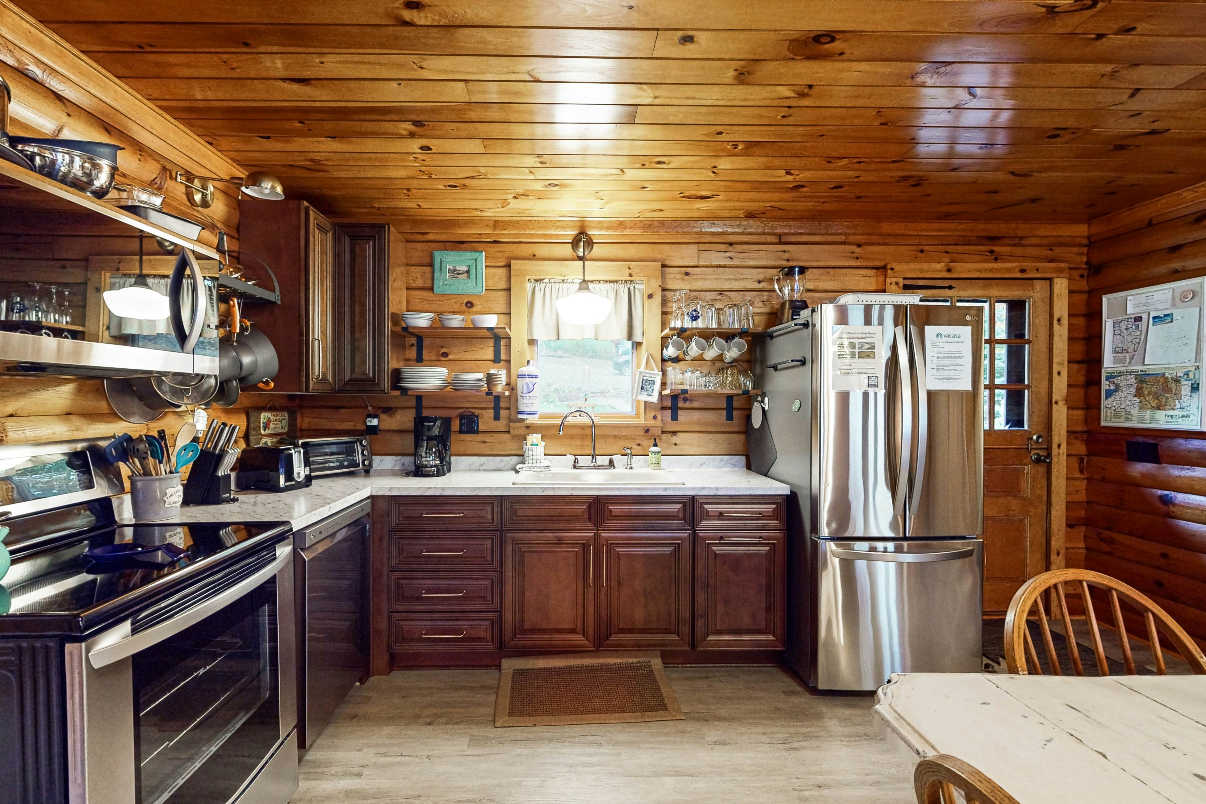 Seneca Lake Log Cabin