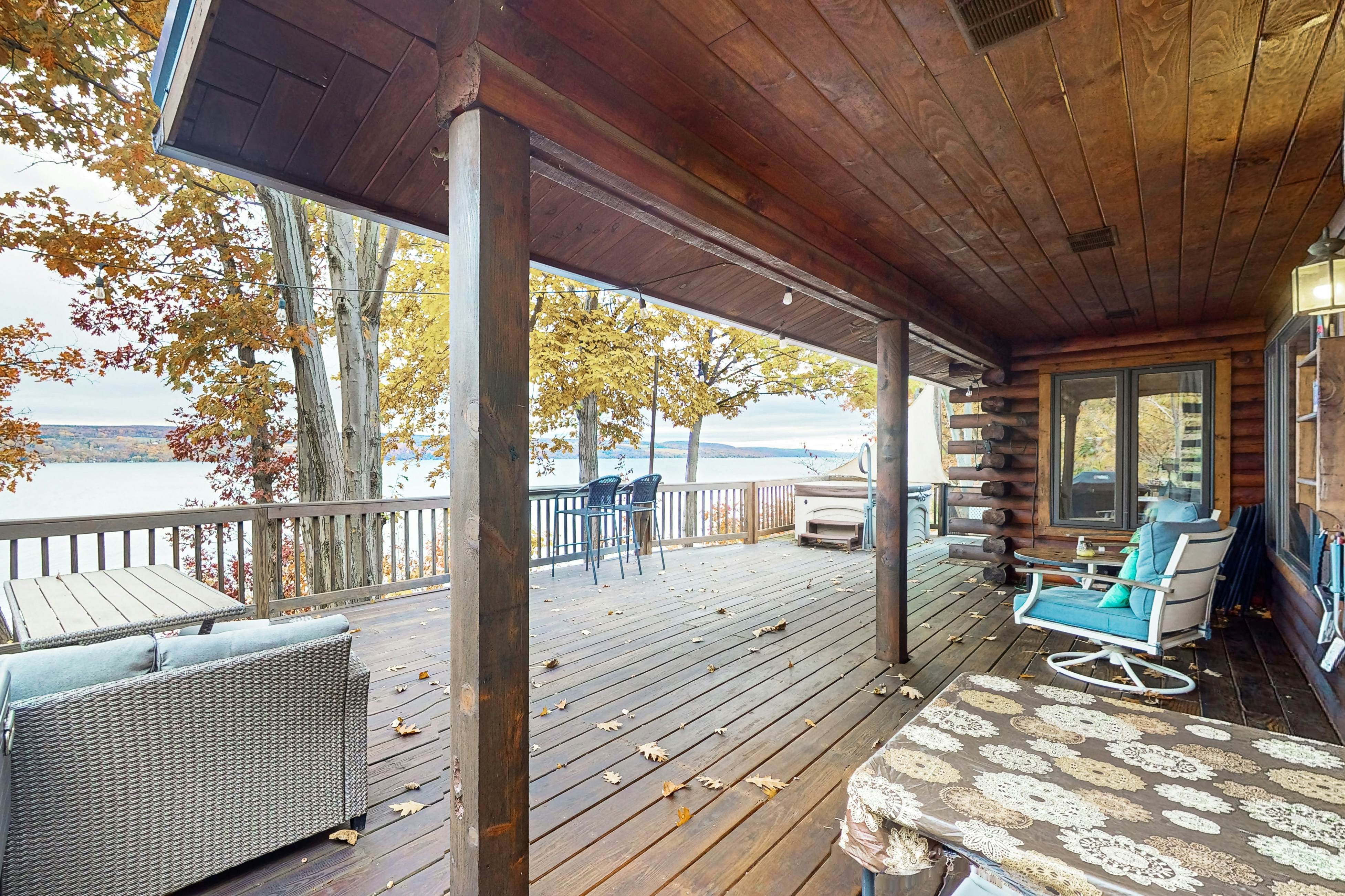 Seneca Lake Log Cabin