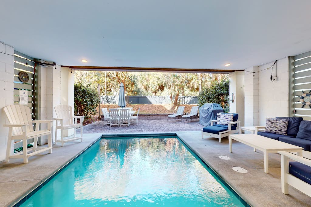 Sandcastle by the Sea - brand-new, private pool, elevator & 3 blocks to beach — Hilton Head, SC — vacation rental