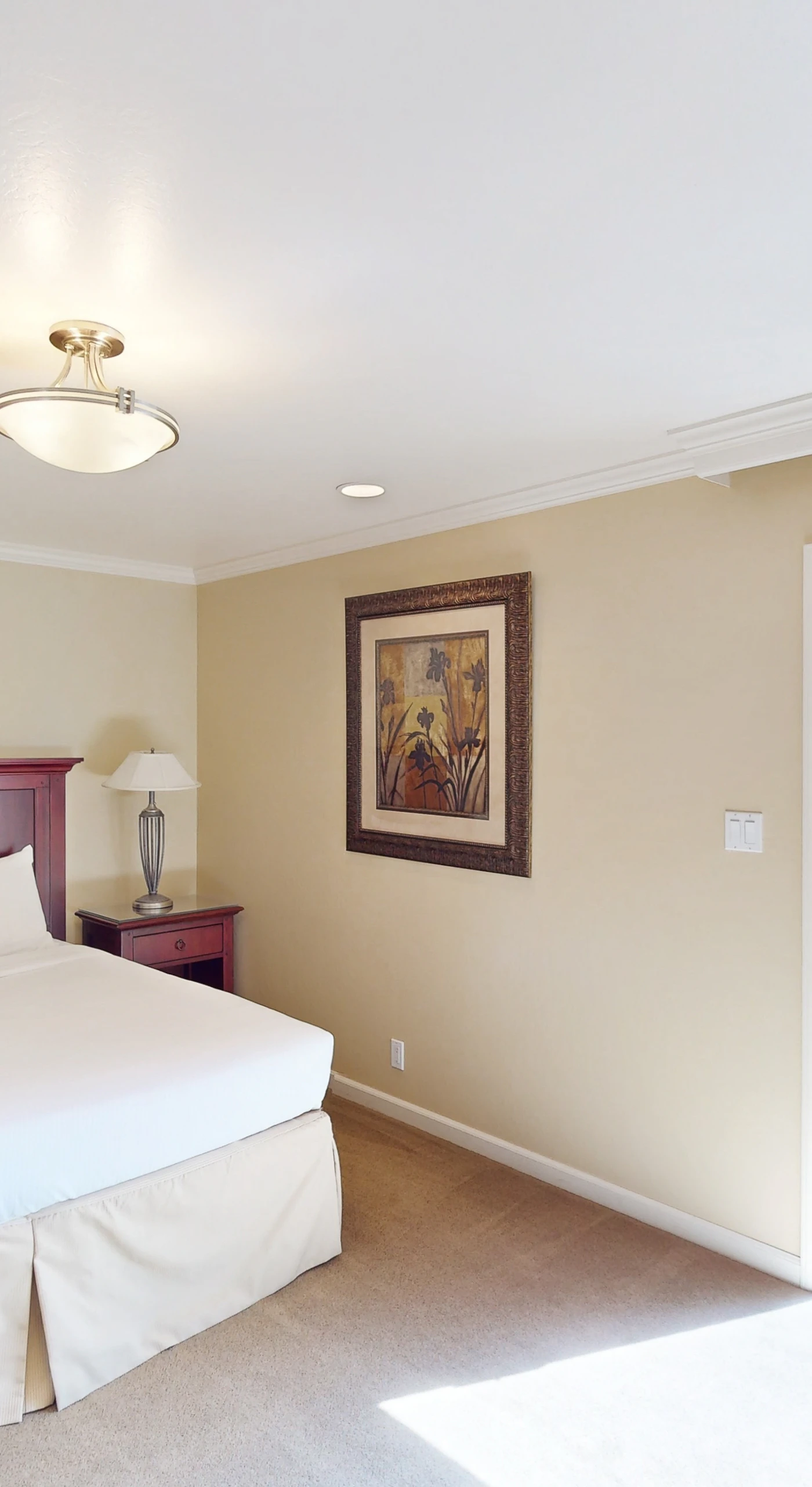 Wake up and step directly onto your private patio from the master suite — sliding glass doors let Napa Valley's golden morning light flood your king bedroom.