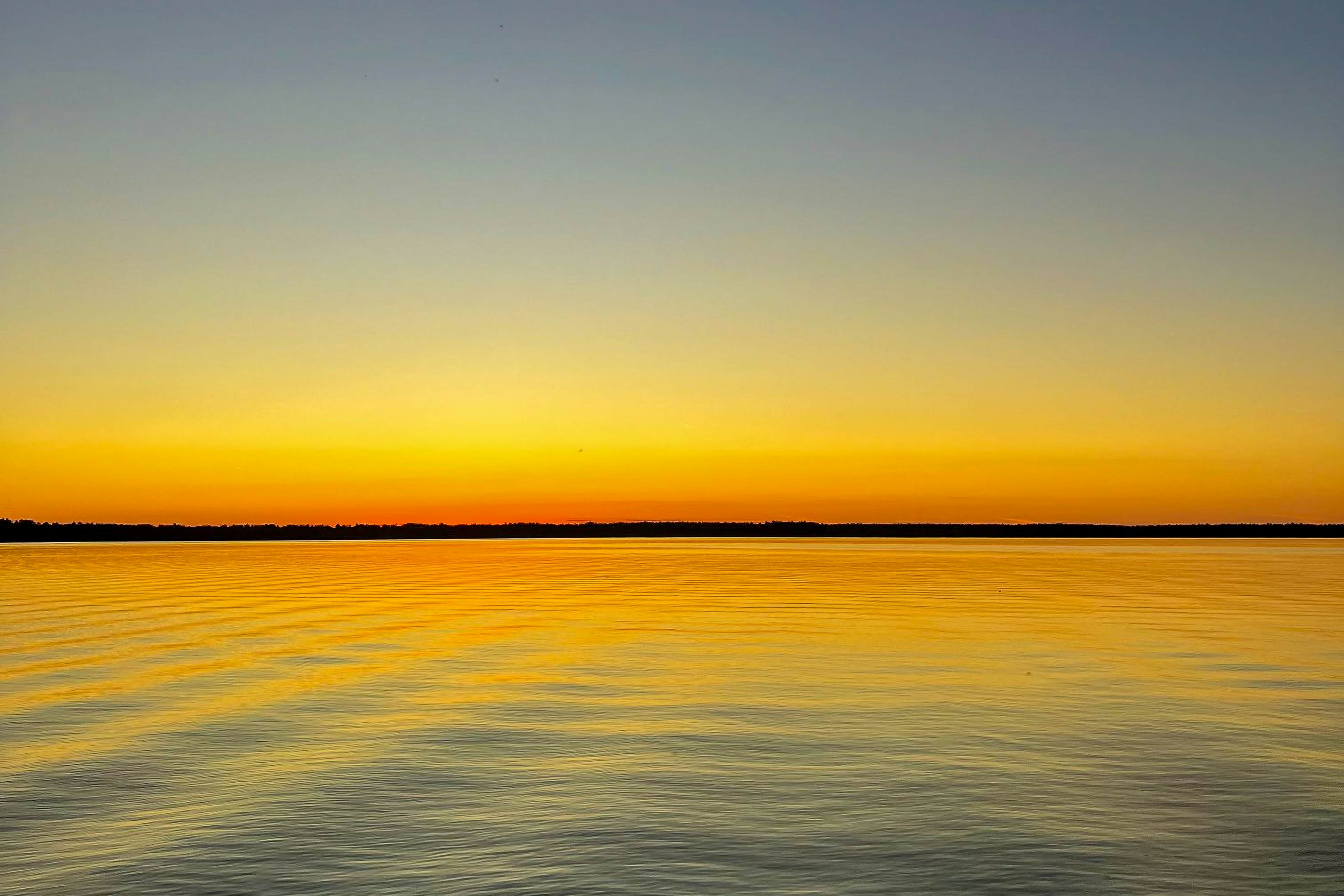 Sundown at Fence Lake