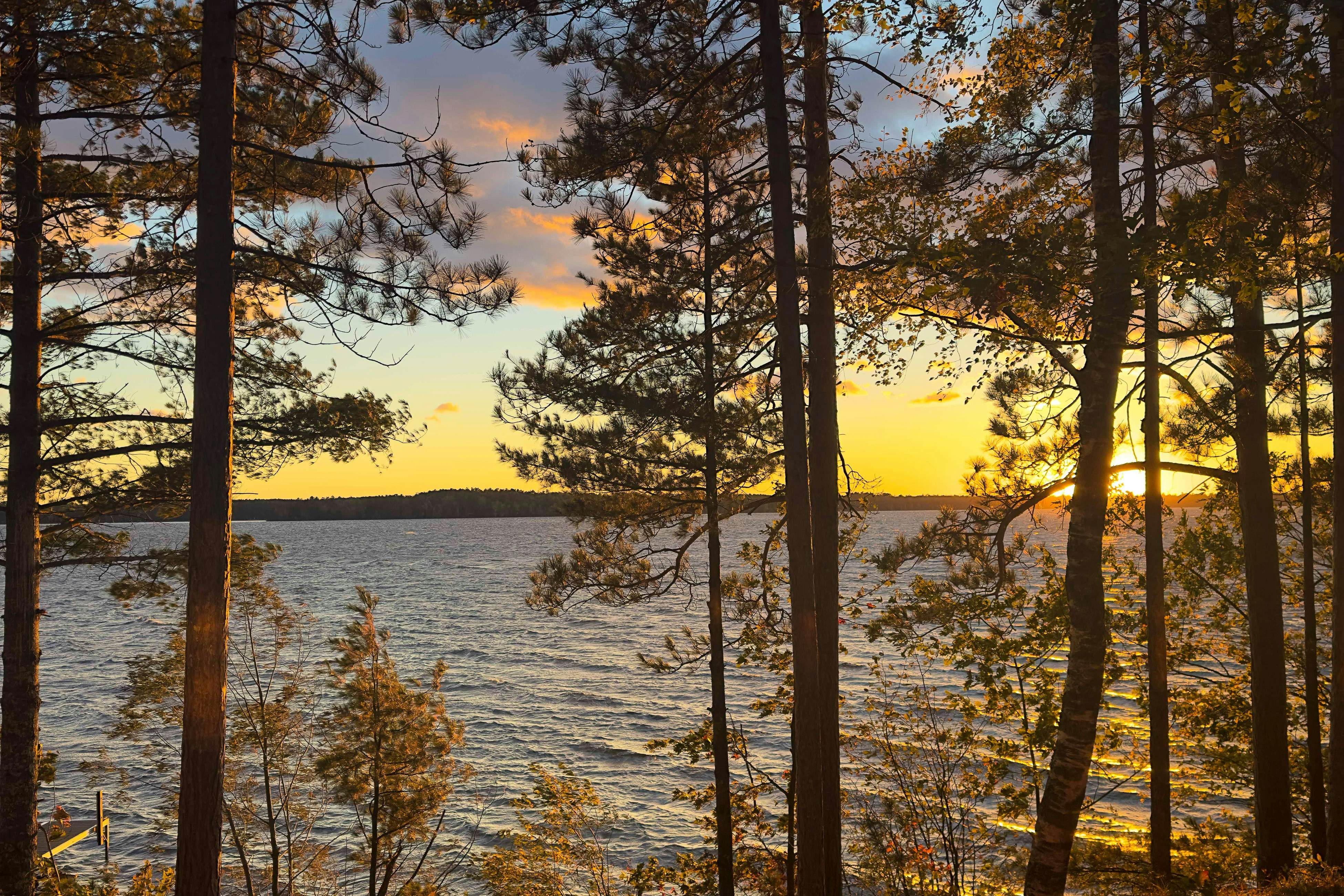 Sundown at Fence Lake