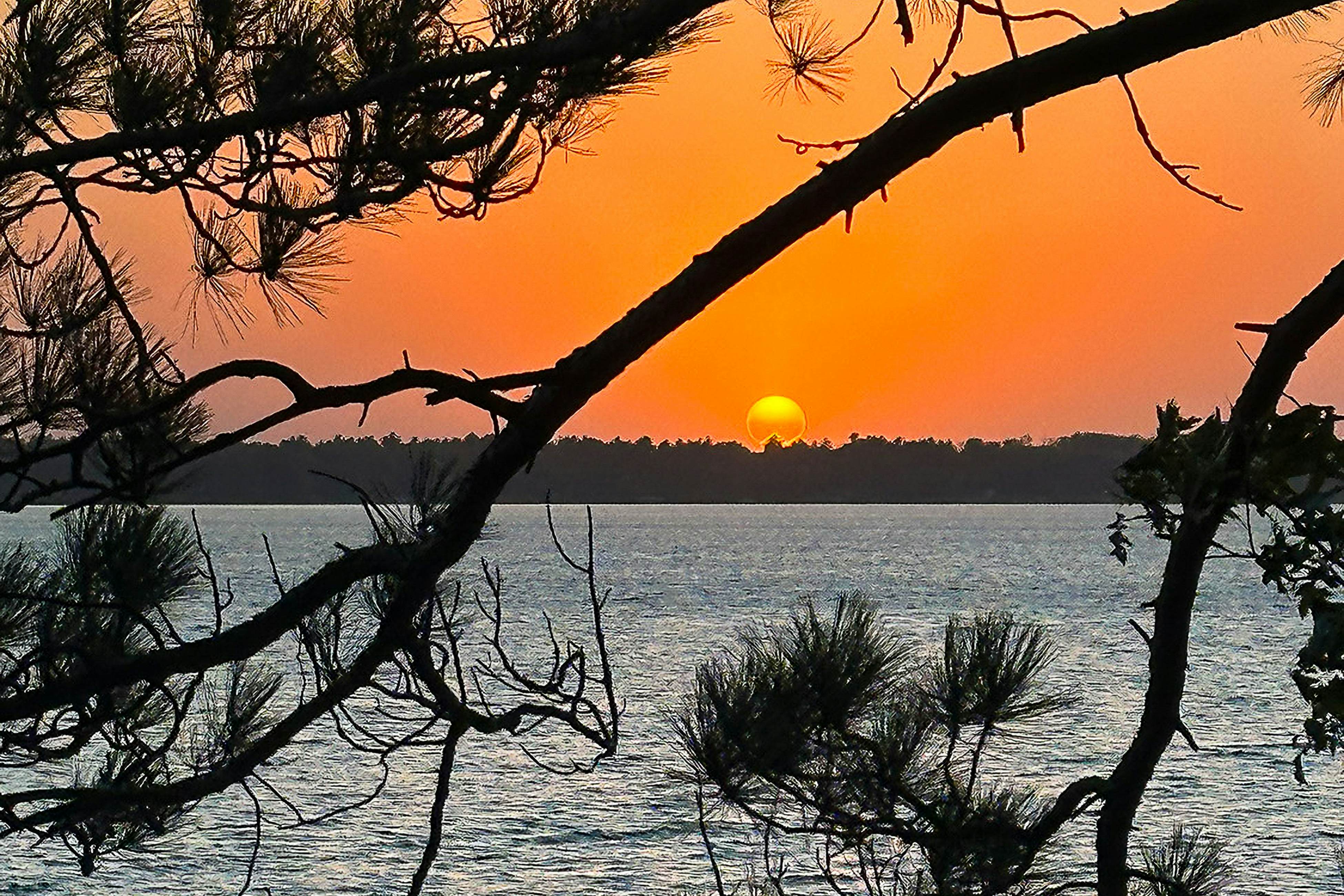 Sundown at Fence Lake