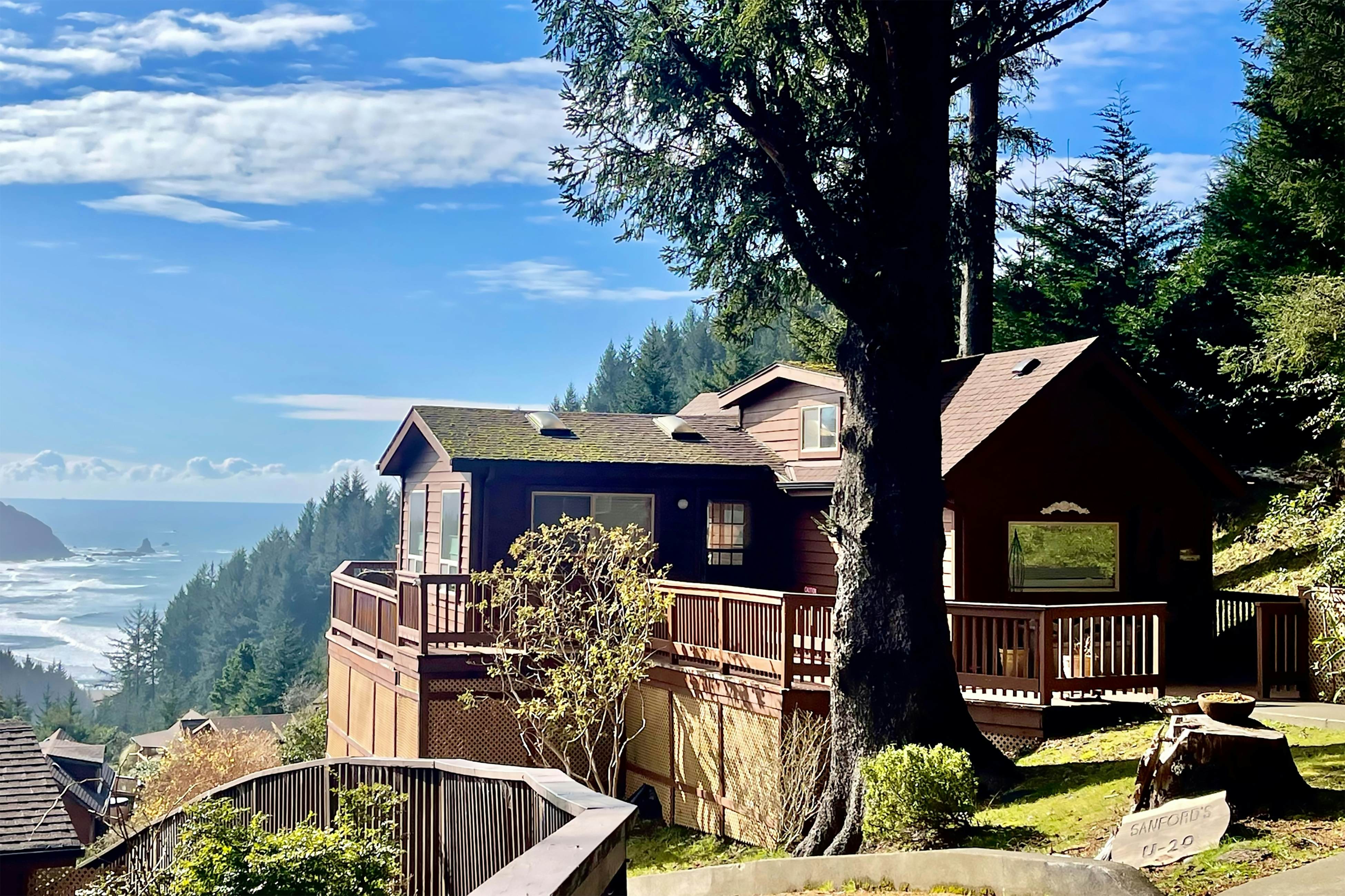 The Magical Forested Sea Cove