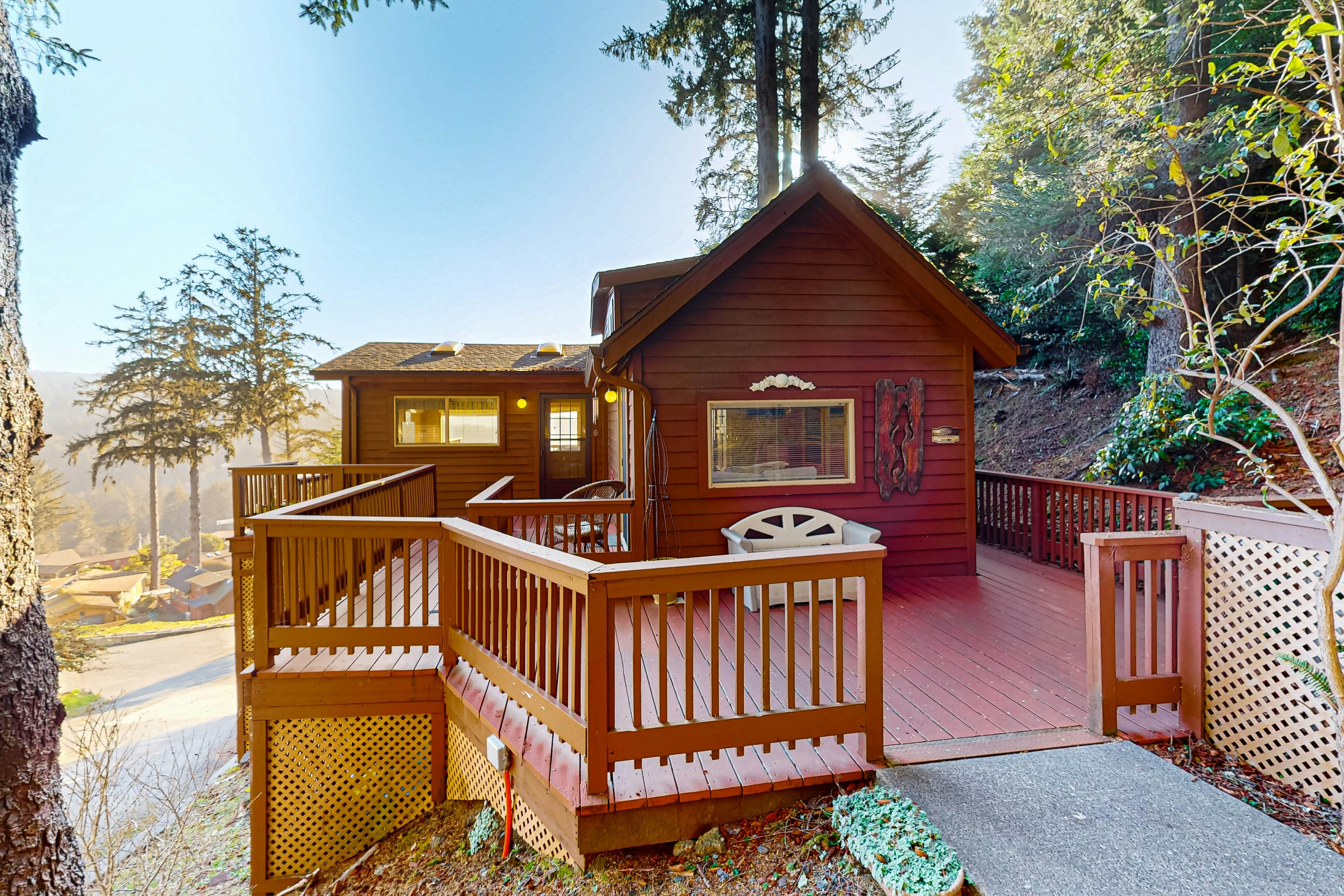 The Magical Forested Sea Cove