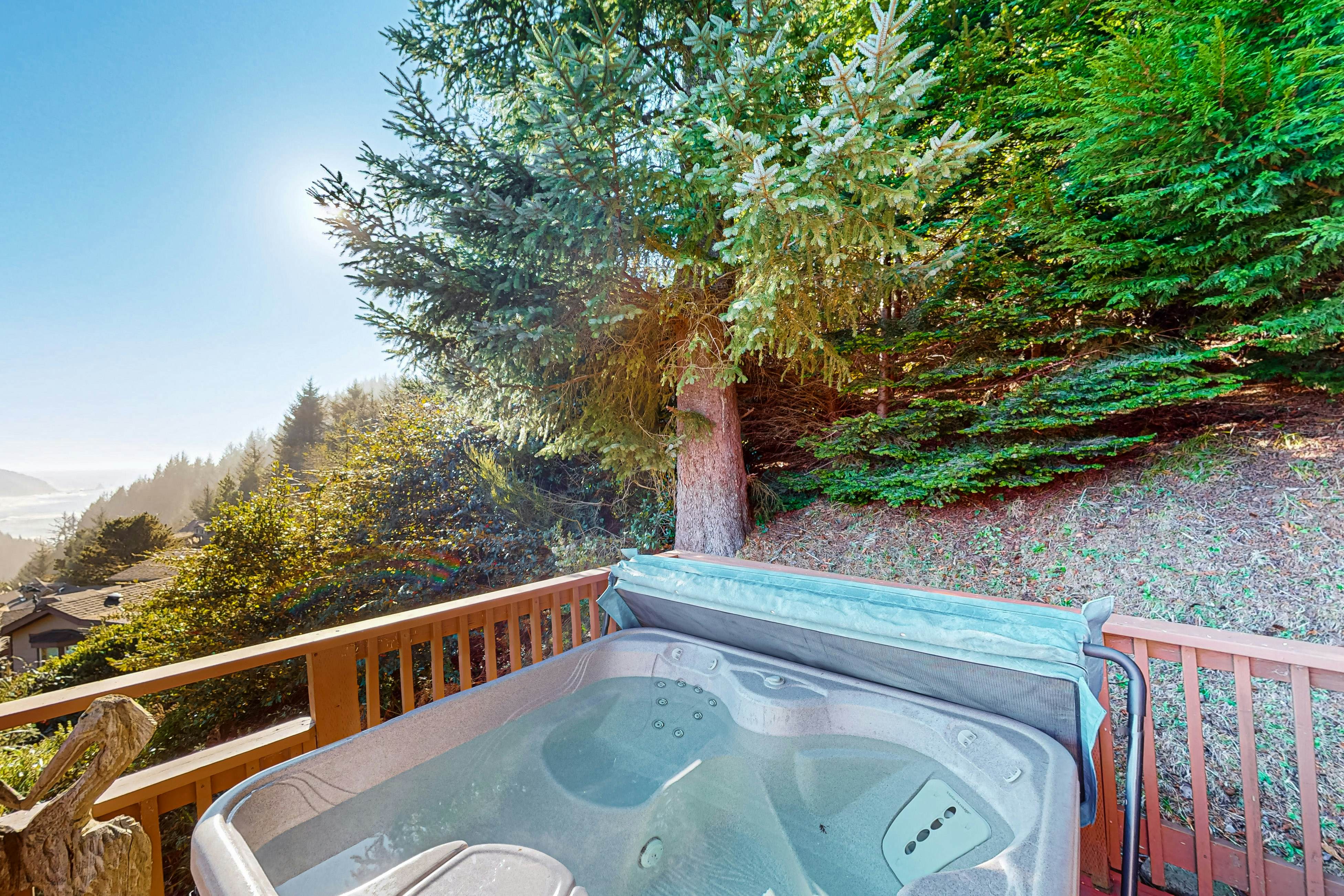 The Magical Forested Sea Cove