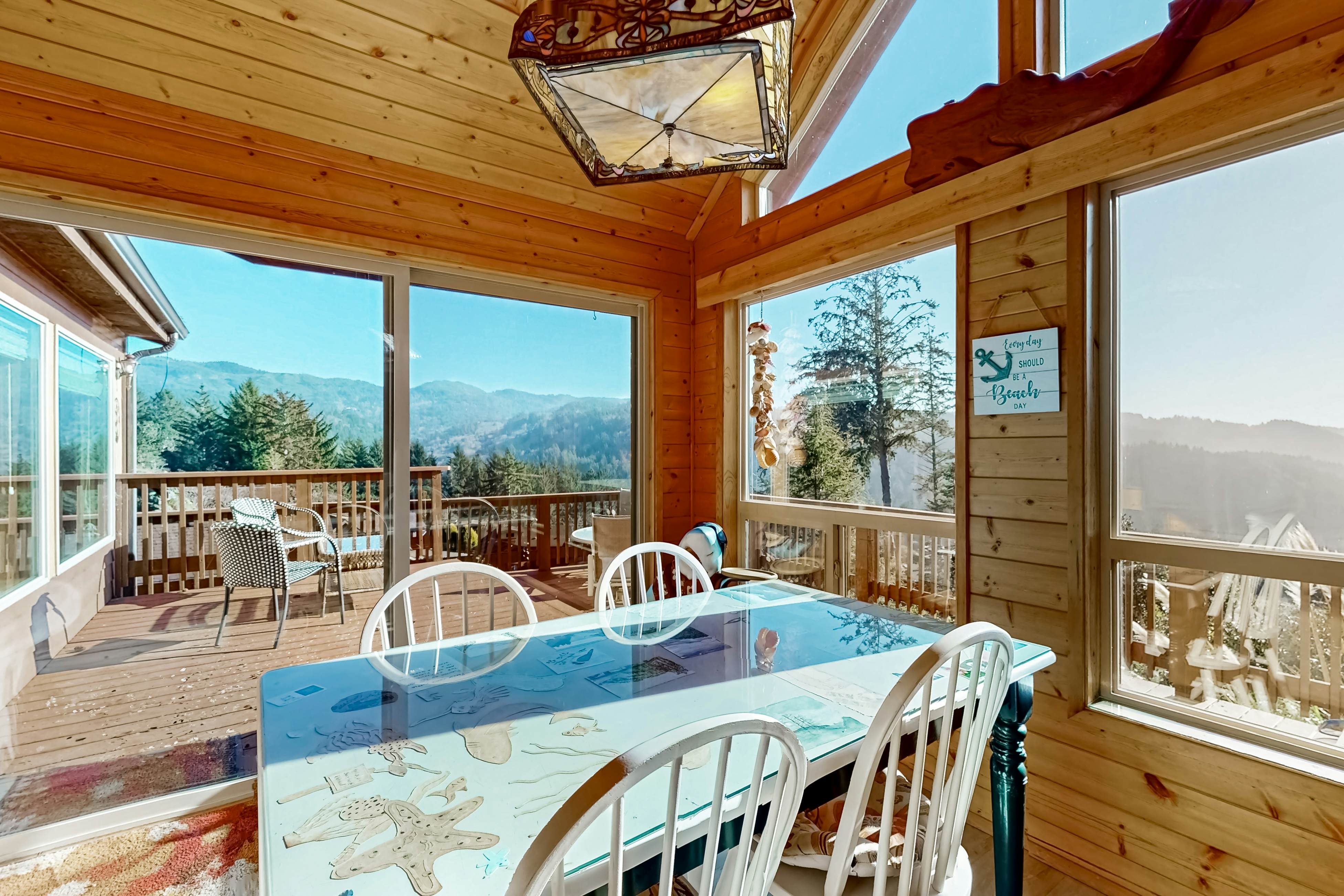 The Magical Forested Sea Cove