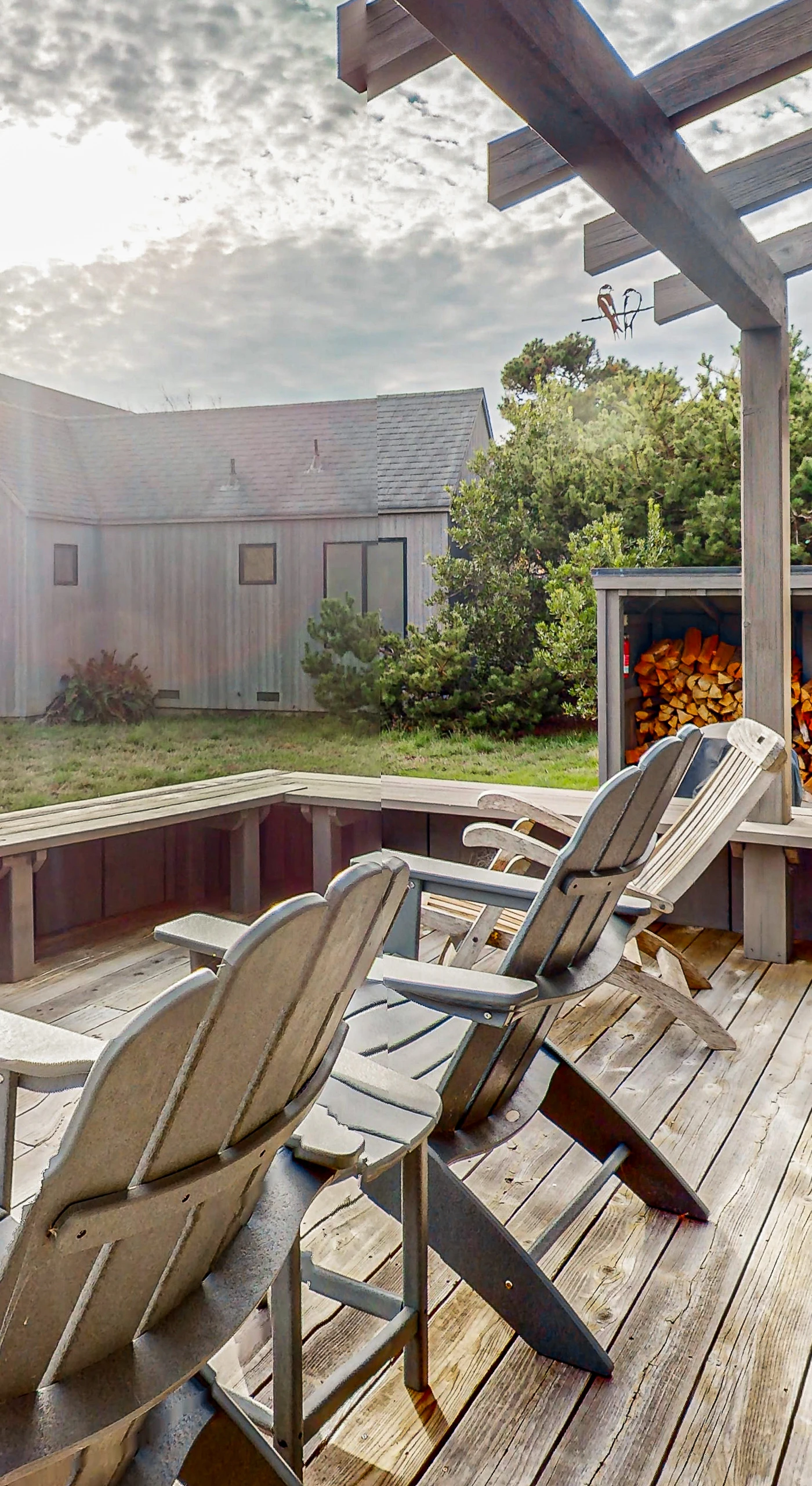 Your mornings on the deck will be blissful, as you sip coffee surrounded by nature and take in the serene views of the landscape stretching before you.