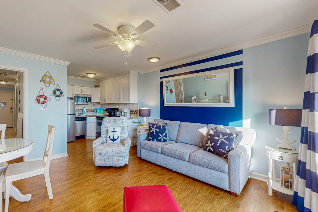 Homey Waterfront Villa with Ocean Views, Balcony, & Pool - Walk to Beach — Hilton Head, SC — vacation rental