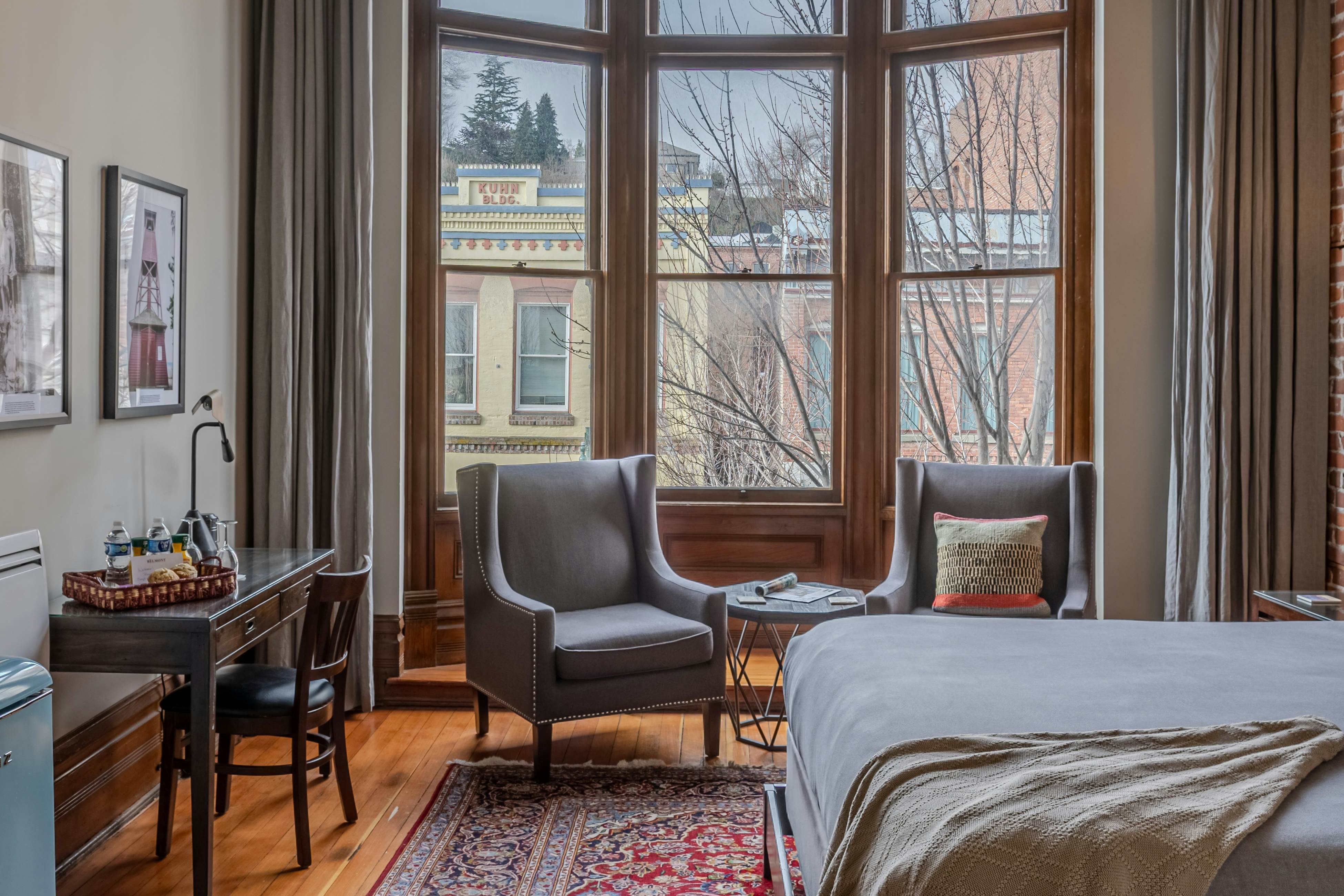 Room 201 Town View at The Belmont Hotel