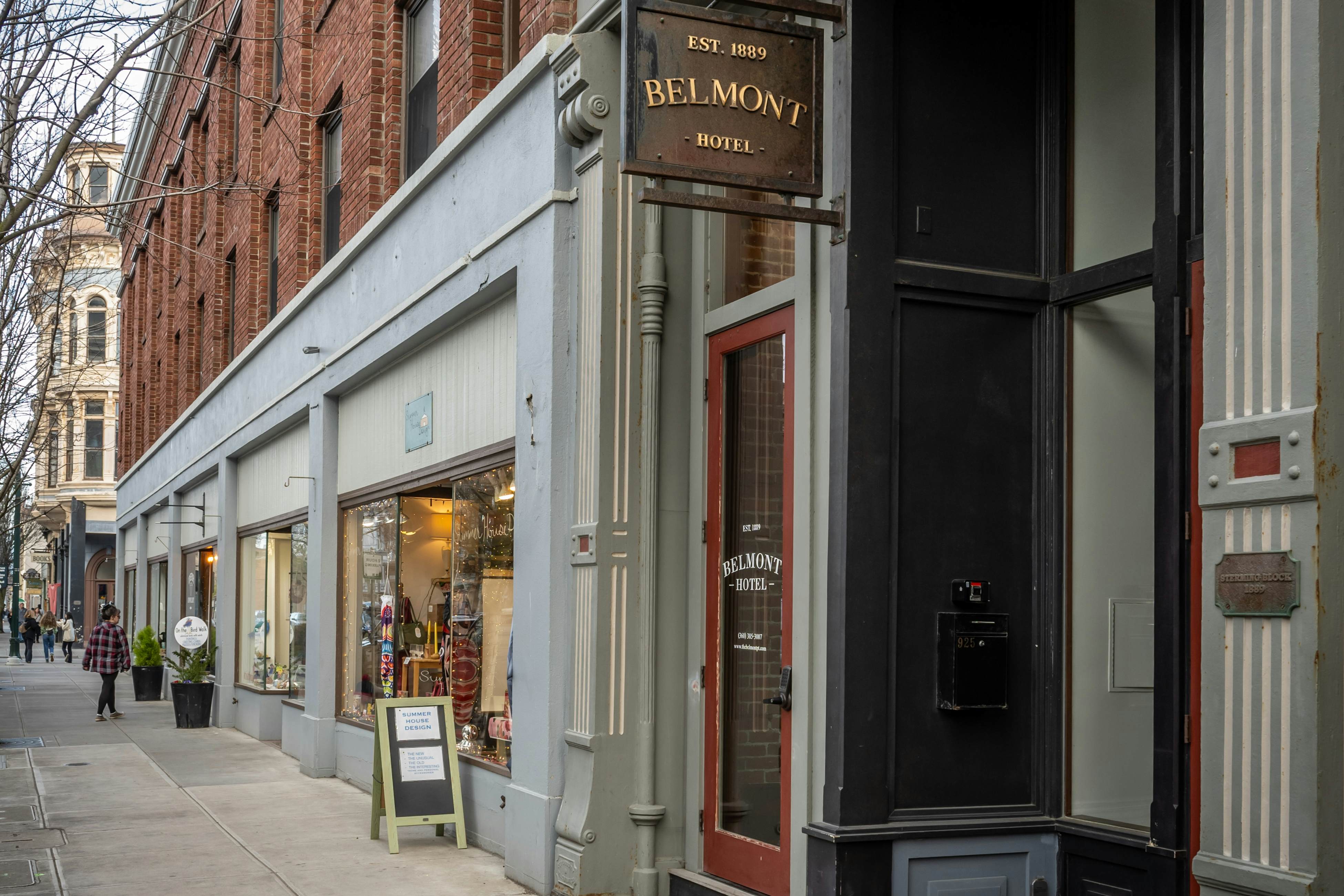 Room 203 Water View at The Belmont Hotel