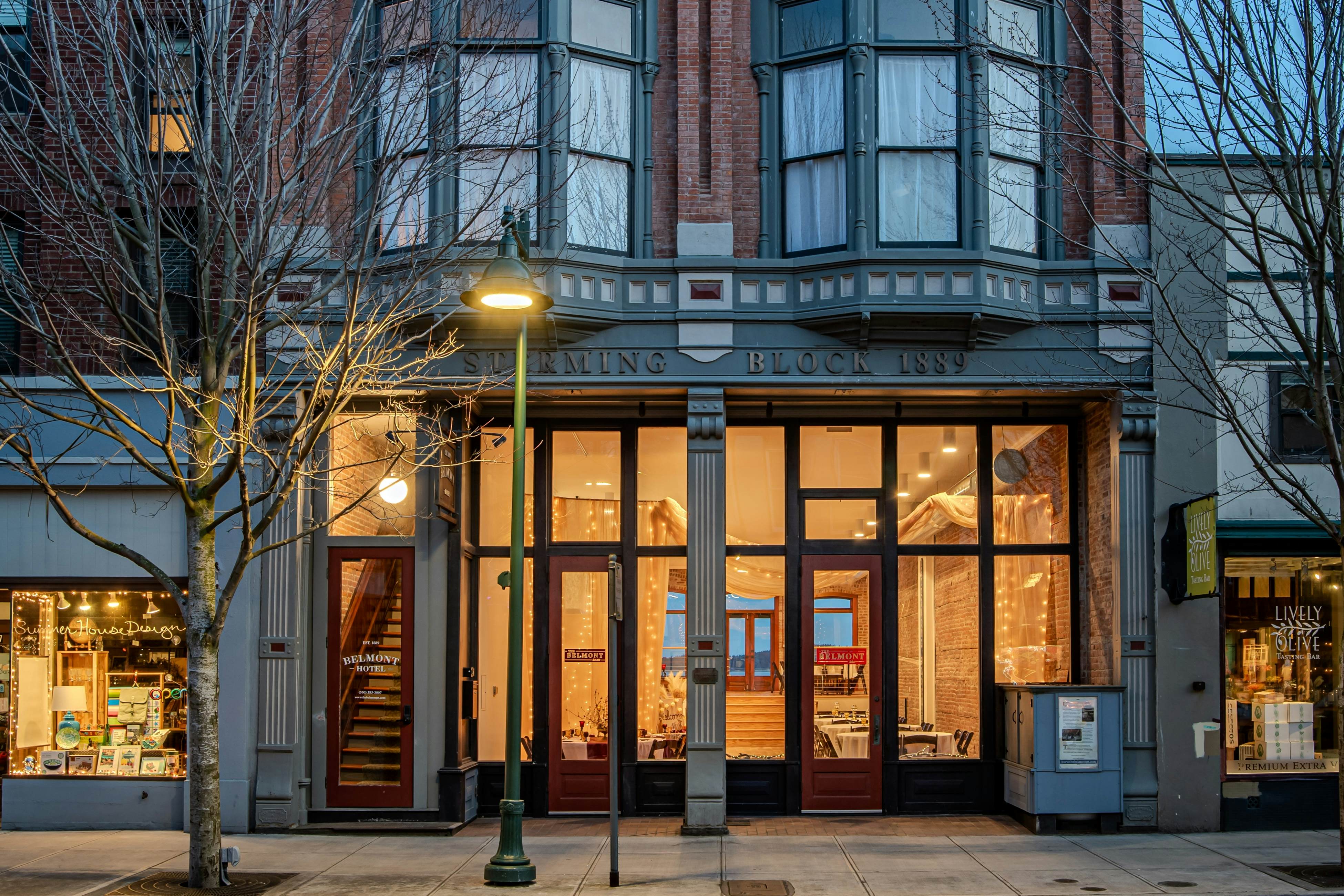 Room 203 Water View at The Belmont Hotel