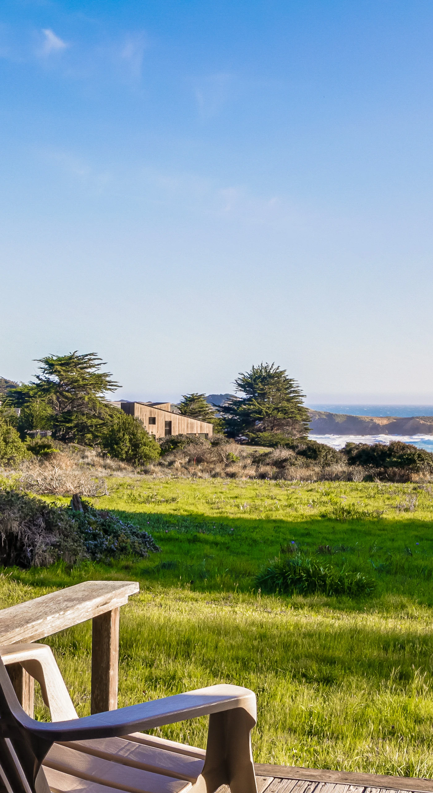 Gaze out over the stunning coastline from your outdoor seating, where every sunset becomes a cherished memory.