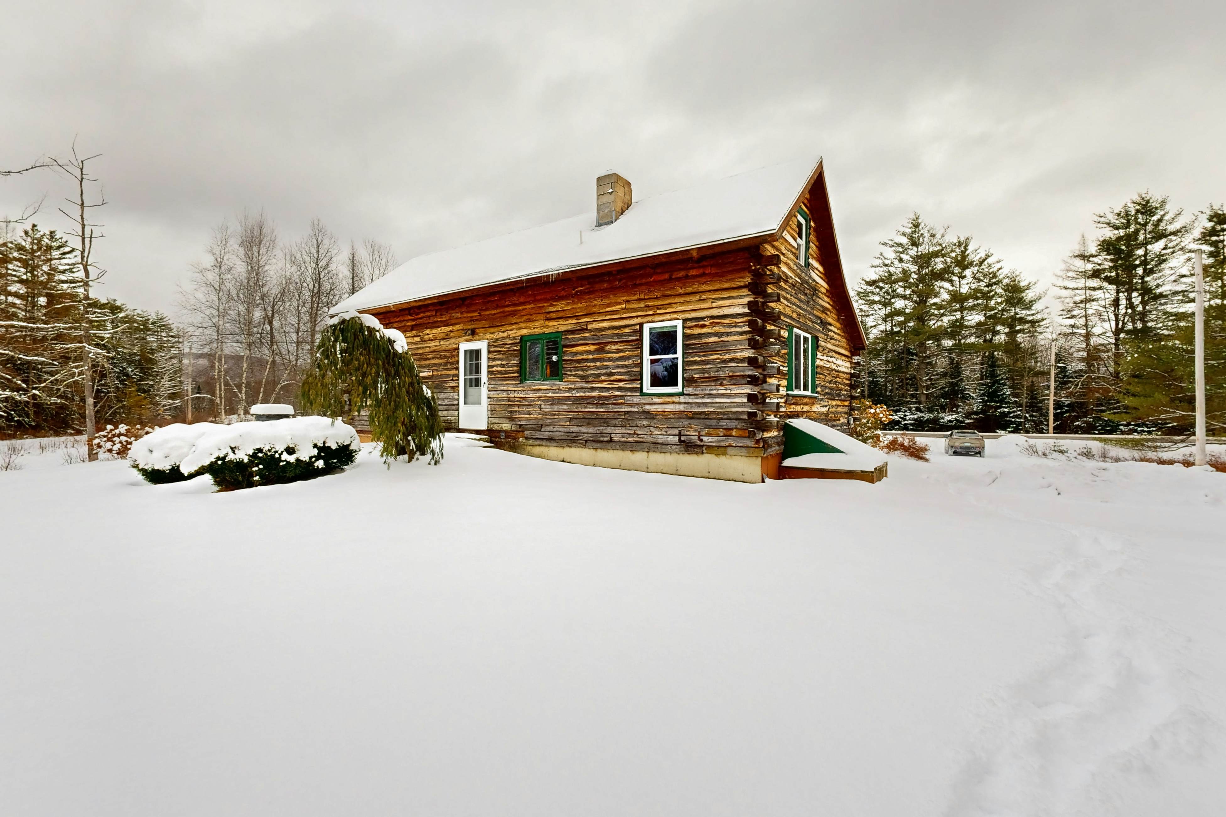 Twin View Log Home