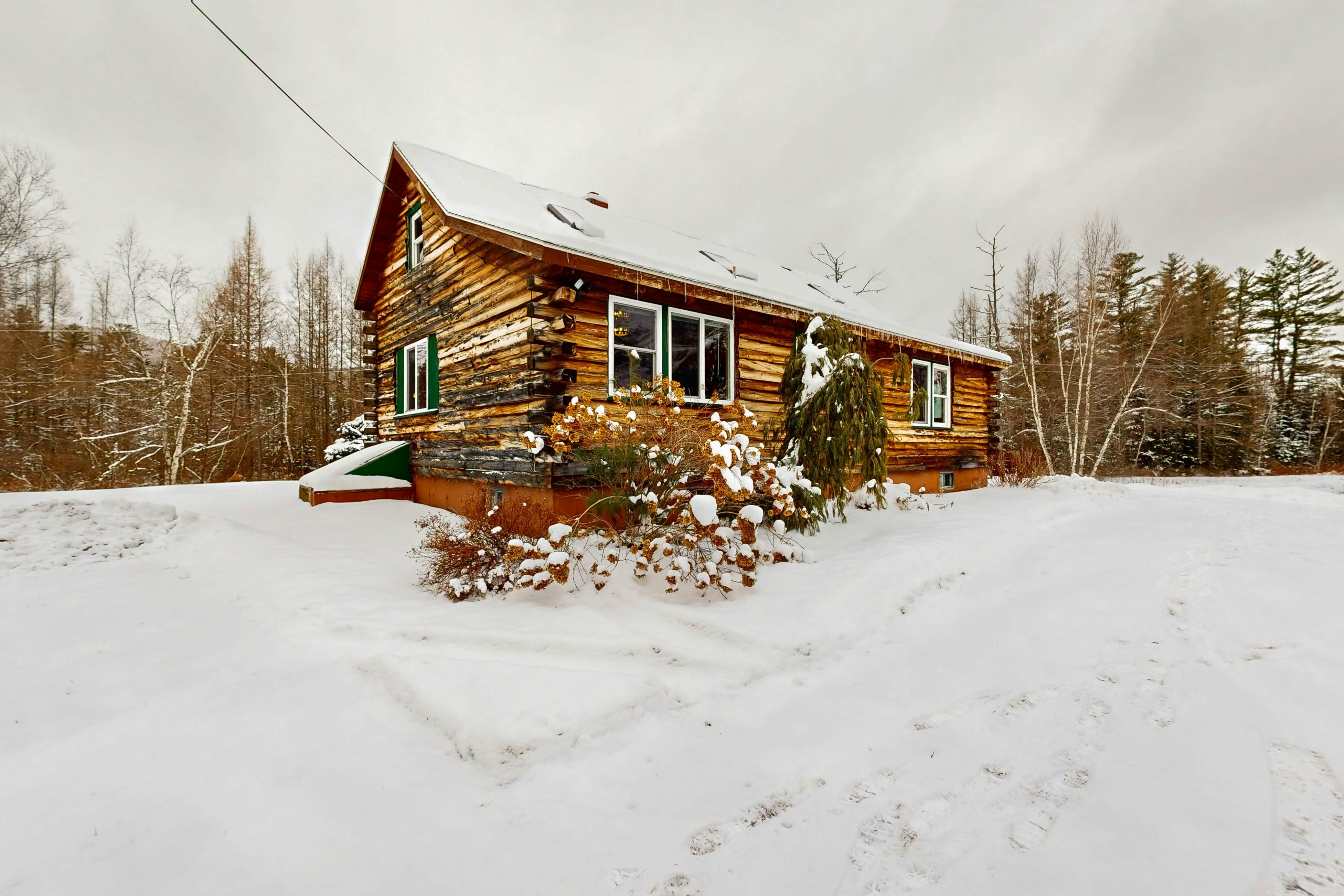 Twin View Log Home