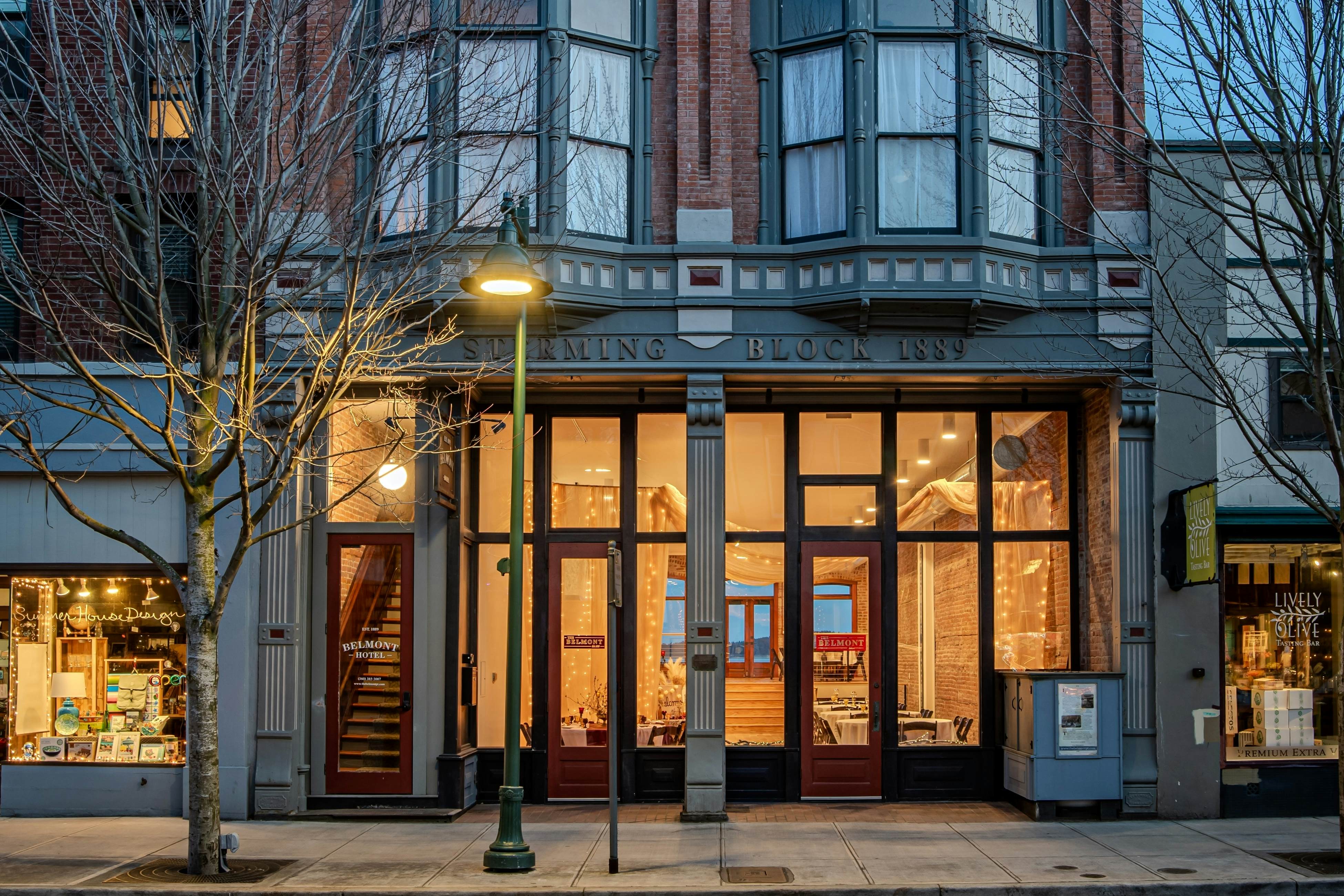 The Belmont Hotel +  Event Space and Kitchen, weddings, gatherings, meetings