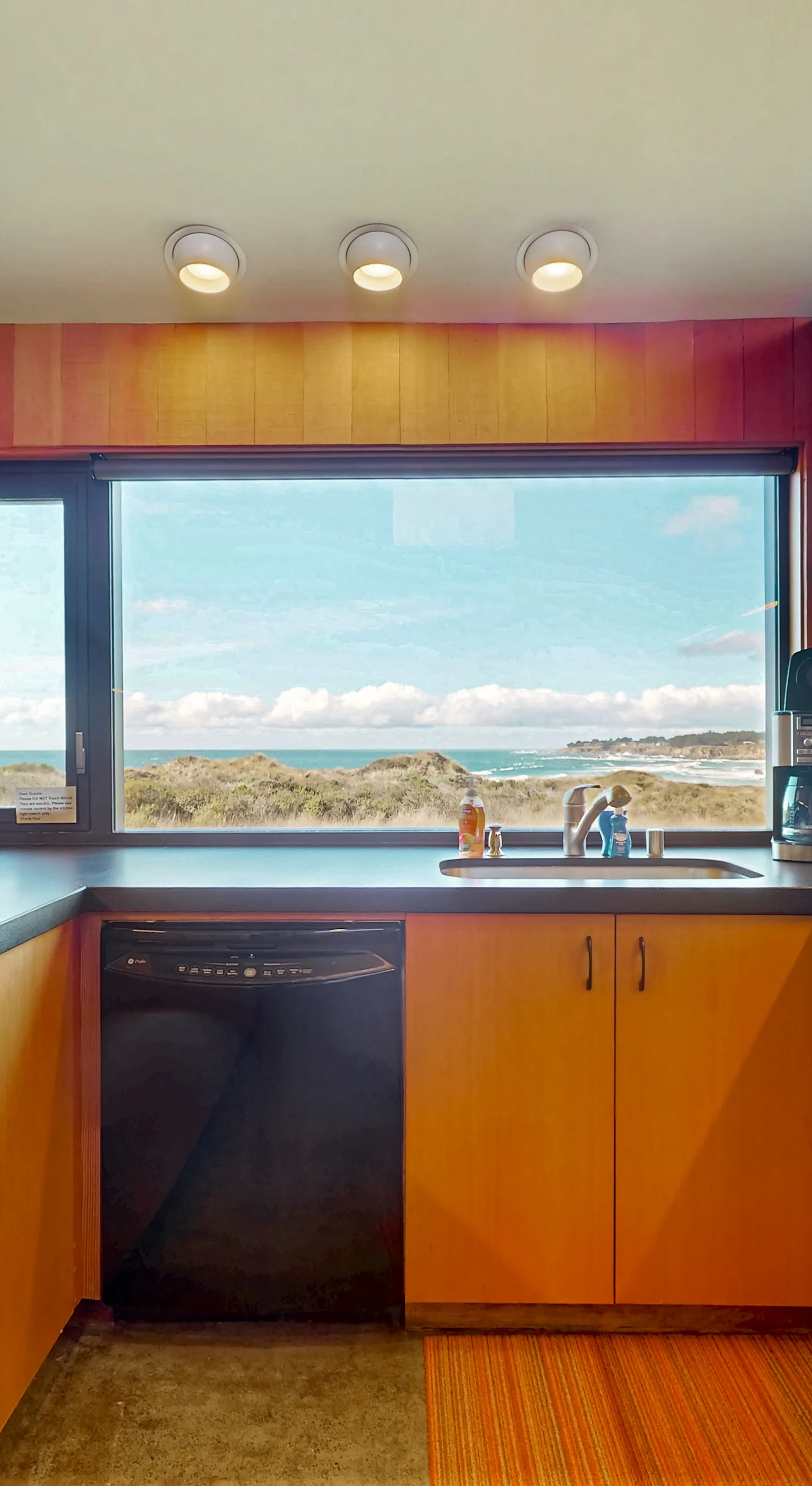 Craft culinary delights in this well-equipped kitchen, where the ocean view inspires your culinary creativity and makes meal prep a joy.