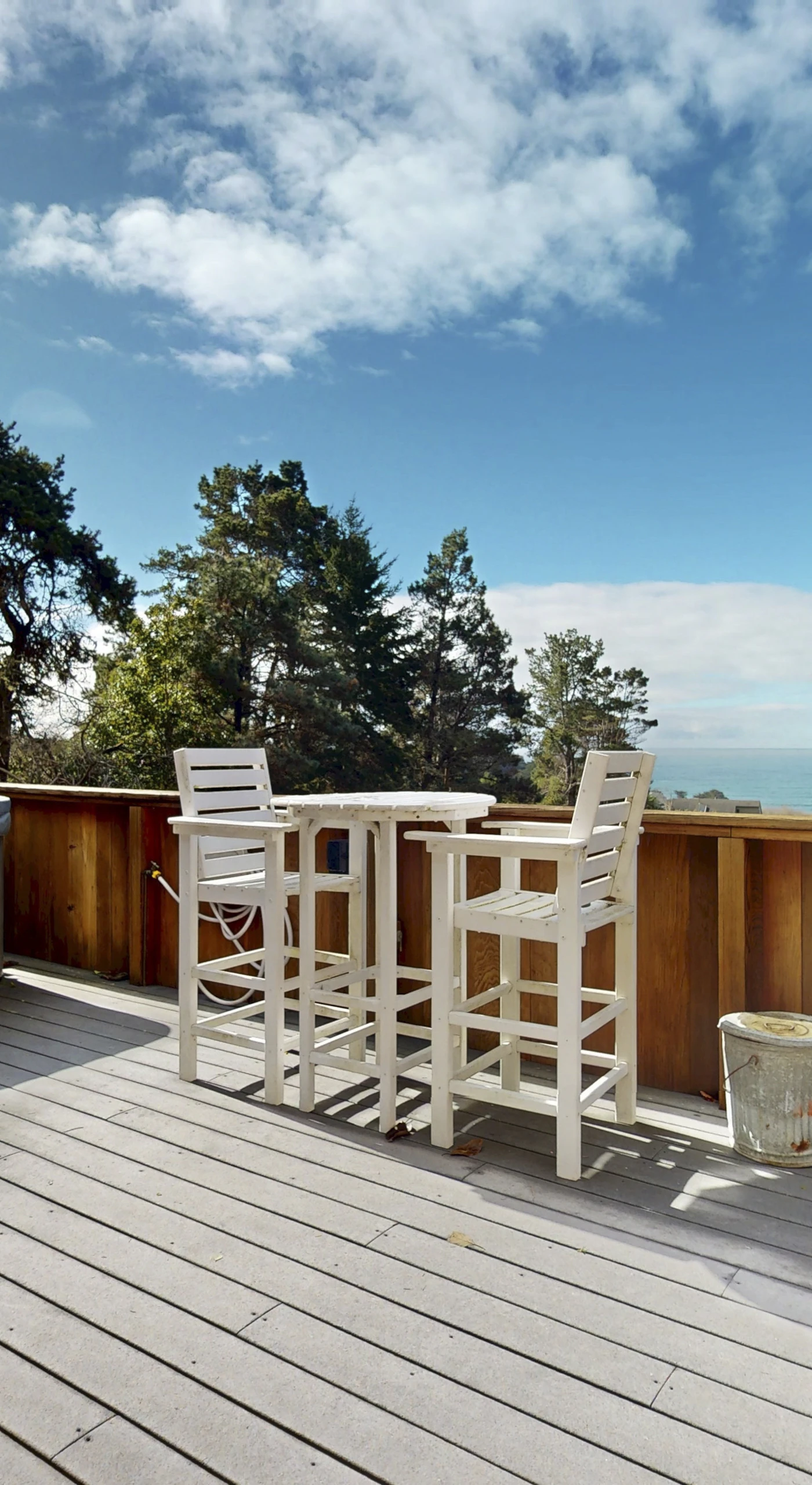 Your deck awaits, complete with seating for sunset views and a hot tub for stargazing under dark night skies.