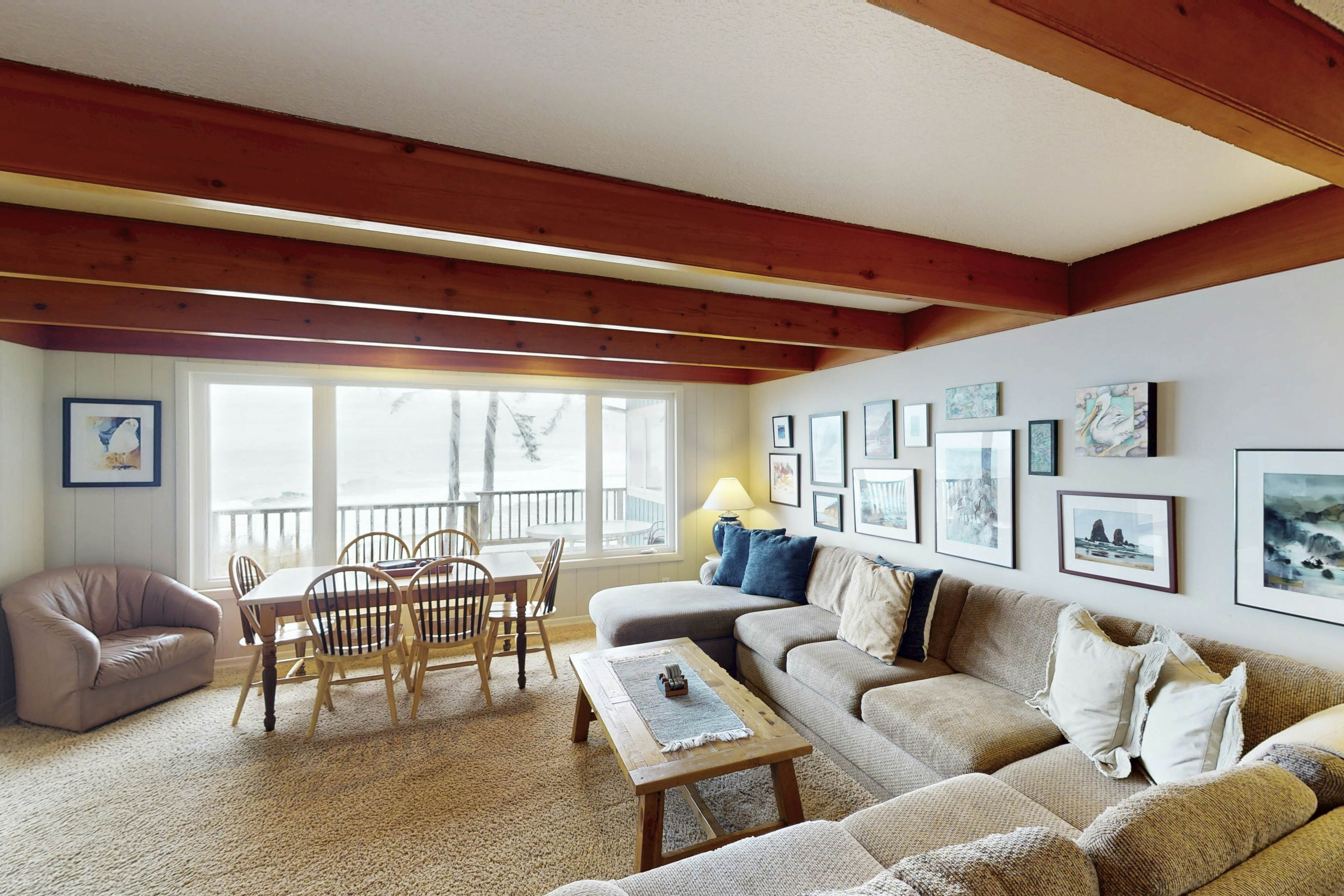 Spectacular Seaside Surf-View Home