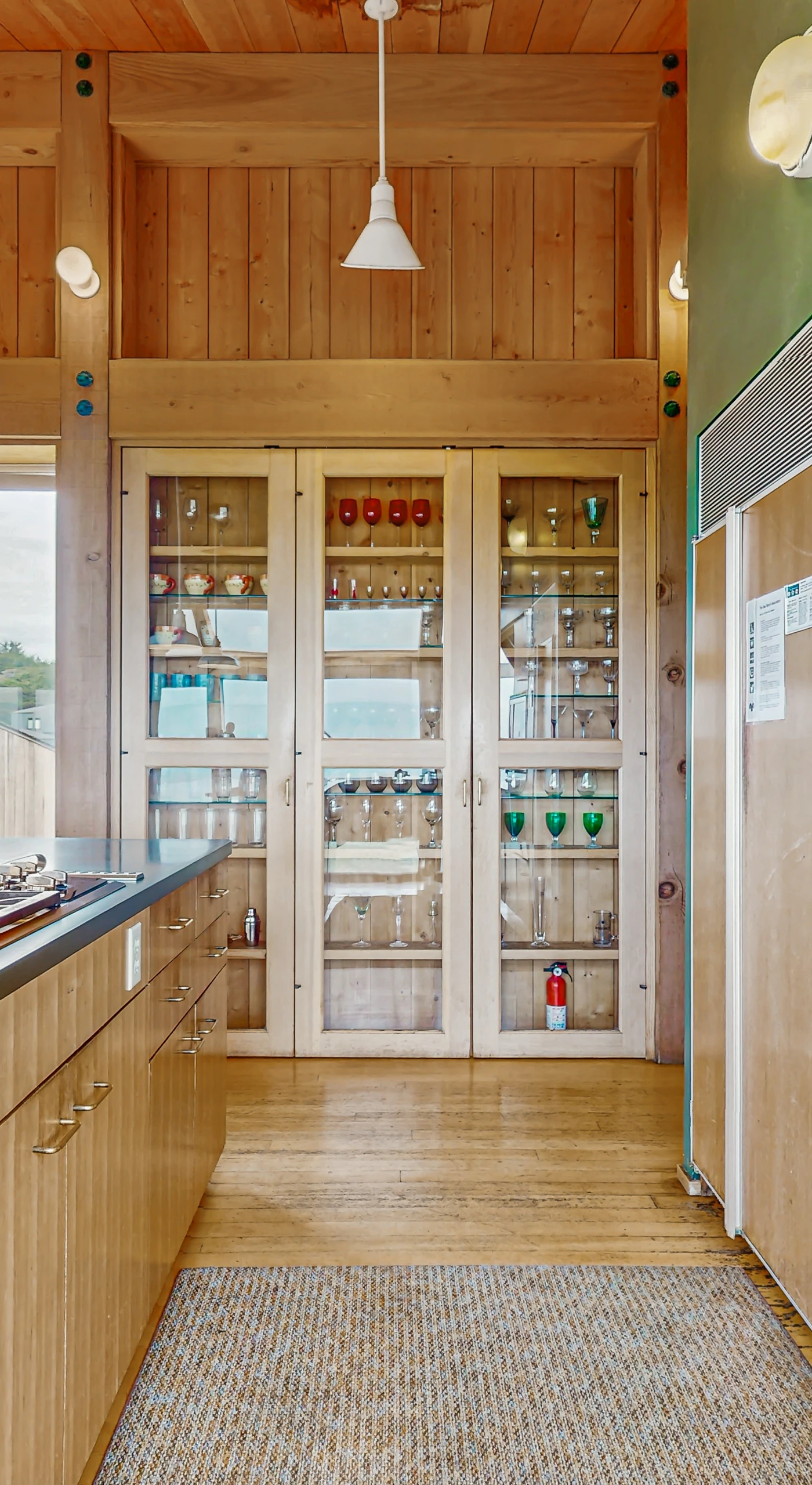 This well-equipped kitchen invites you to whip up delicious meals while enjoying the surrounding natural beauty.