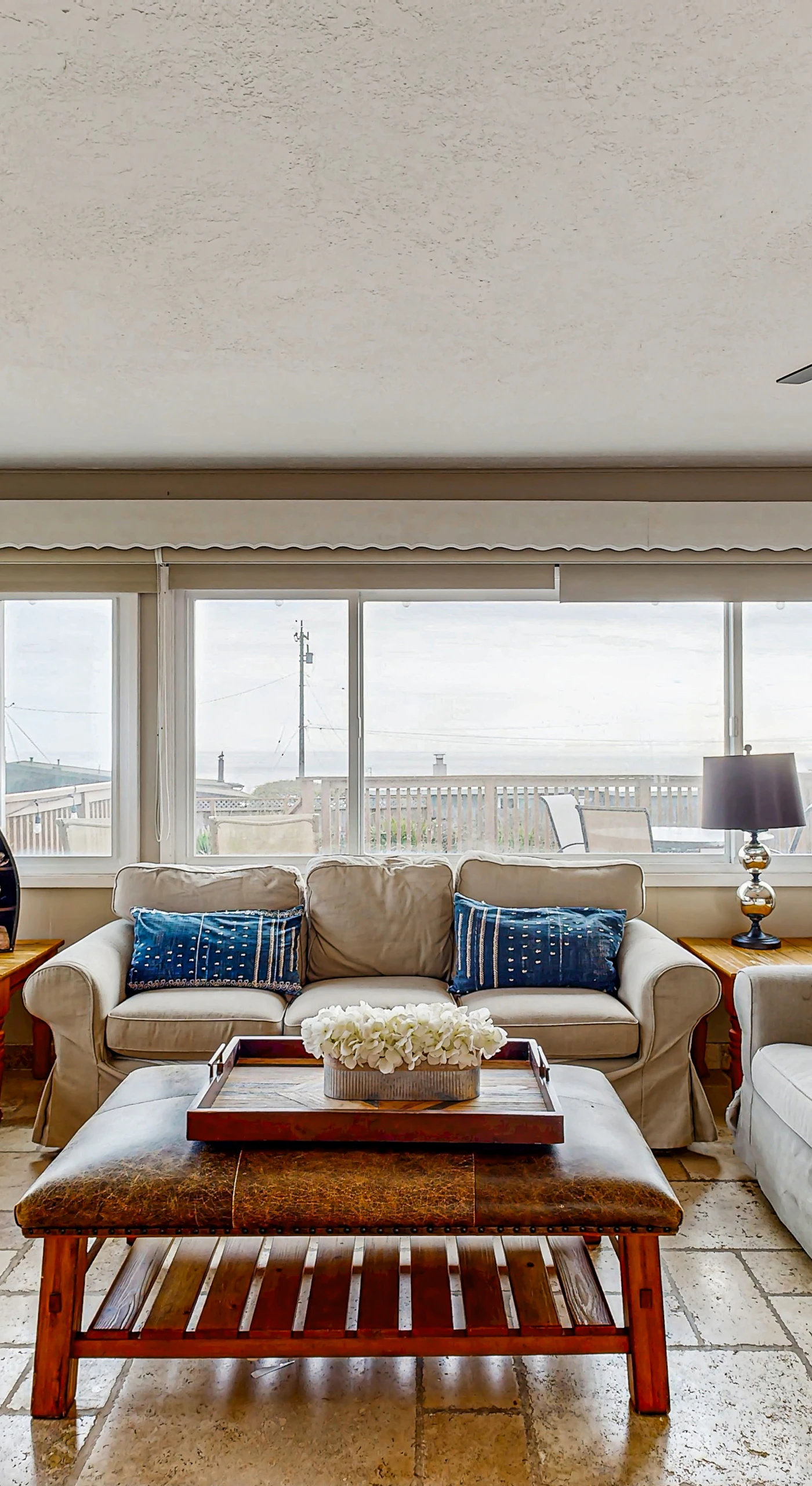 Panoramic windows flood your living room with natural light and frame sweeping views of the Sonoma coastline beyond.