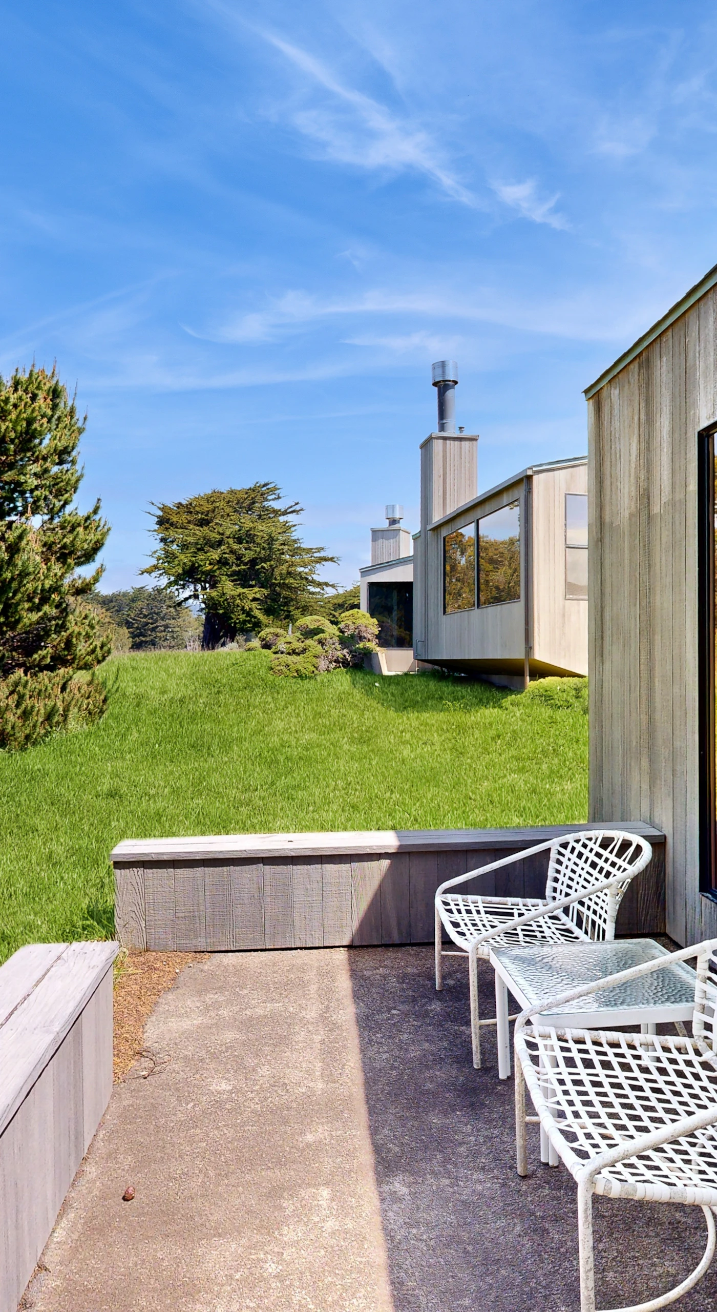 Soak in the sun on the outdoor deck, where you can enjoy the peaceful ambiance of your coastal escape.
