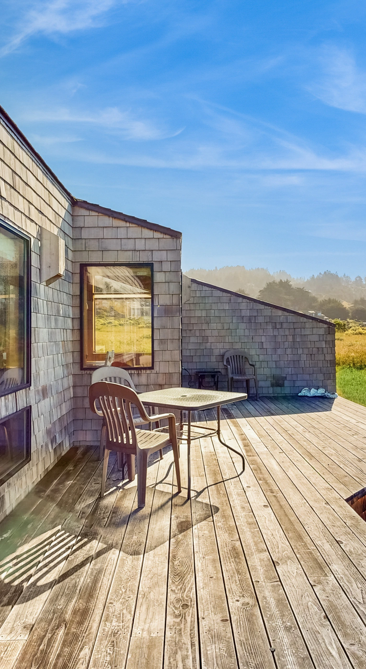 Step onto your private deck, where morning sunrises and evening sunsets paint the sky, creating the perfect backdrop for relaxation.