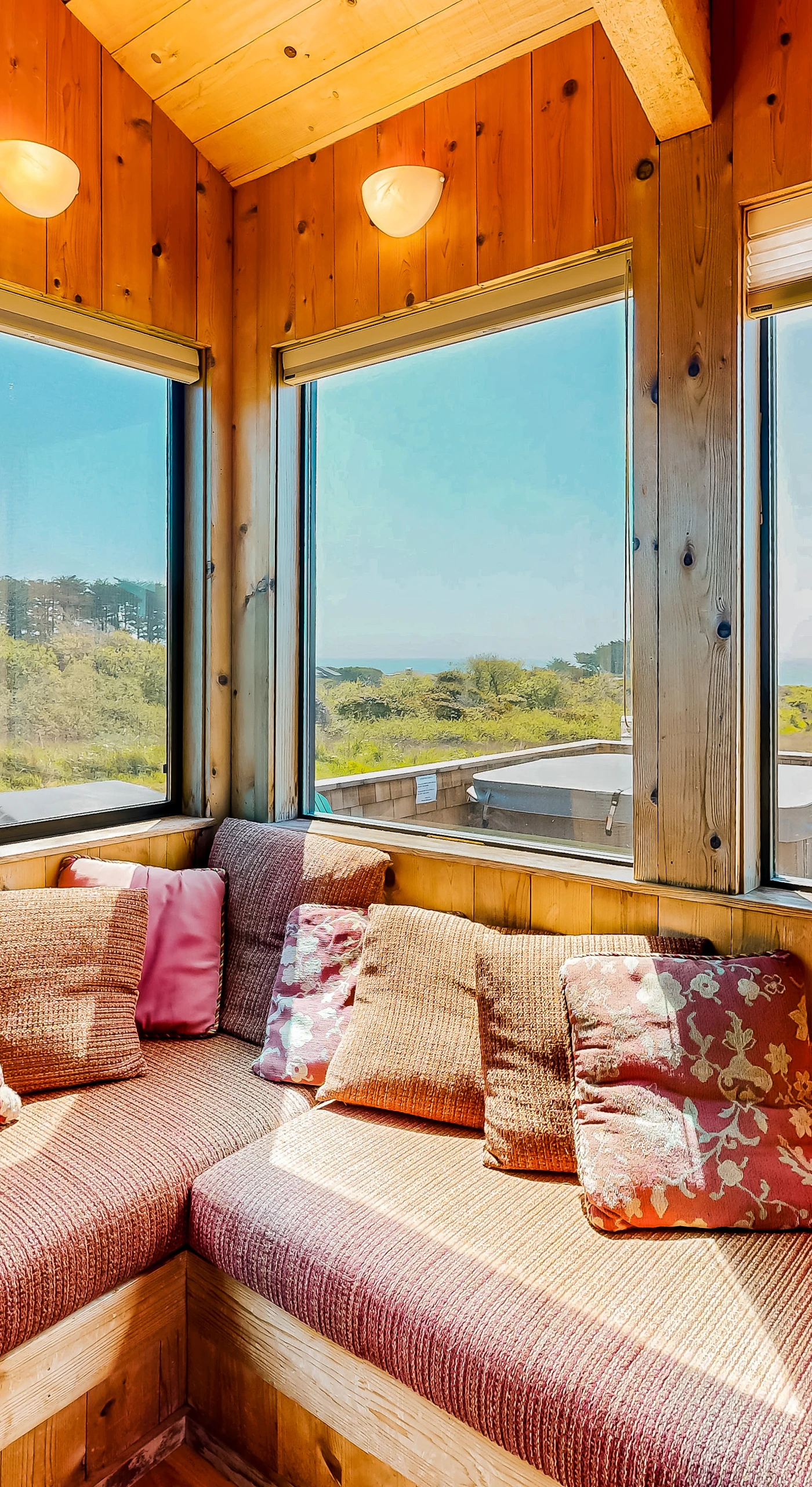 Your outdoor deck is perfect for soaking up sunshine or stargazing, creating unforgettable memories in this serene coastal escape.